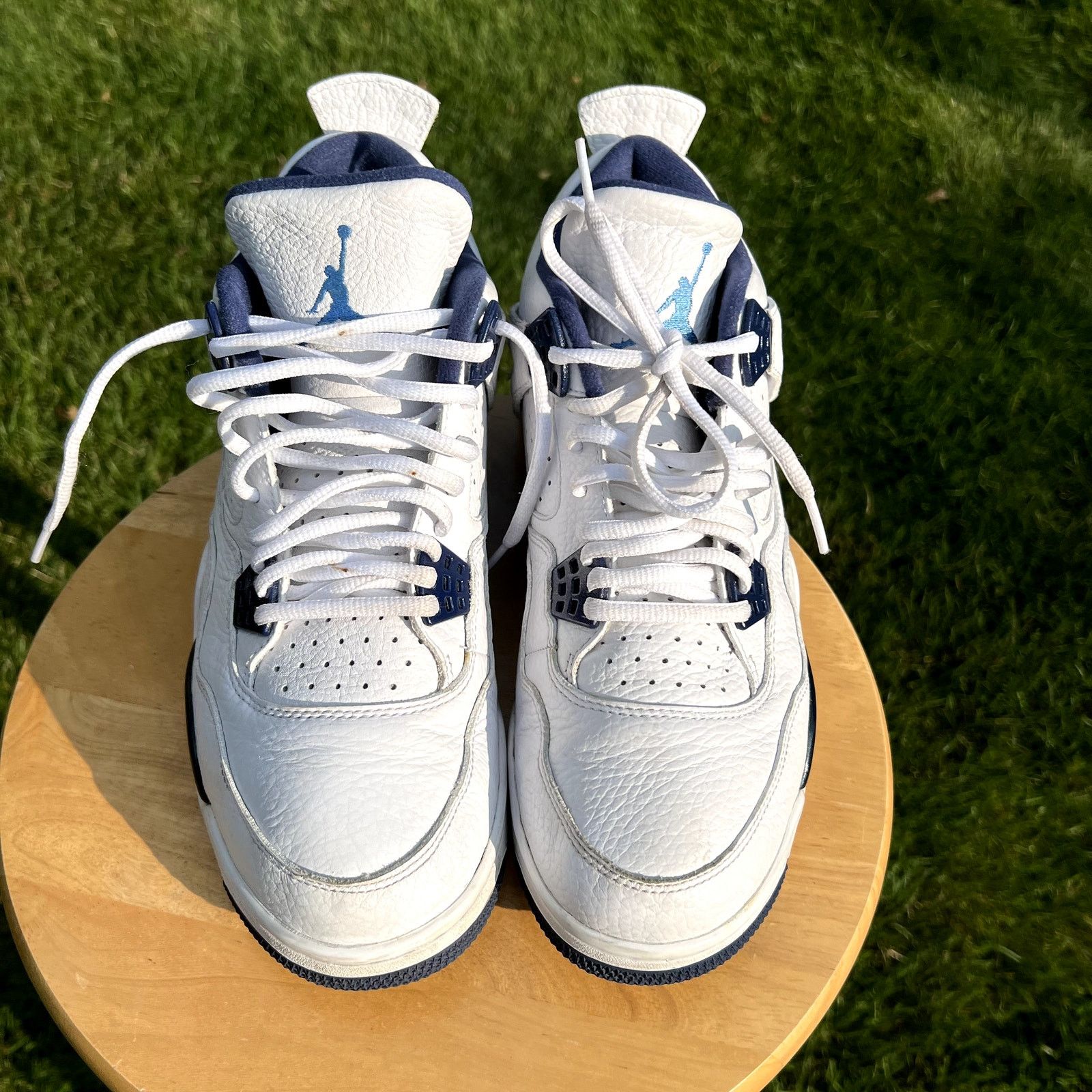 Jordan Brand × Nike Nike Air Jordan 4 Retro LS Columbia - Size 10 - Ships Now Size US 10 / EU 43 - 4 Thumbnail