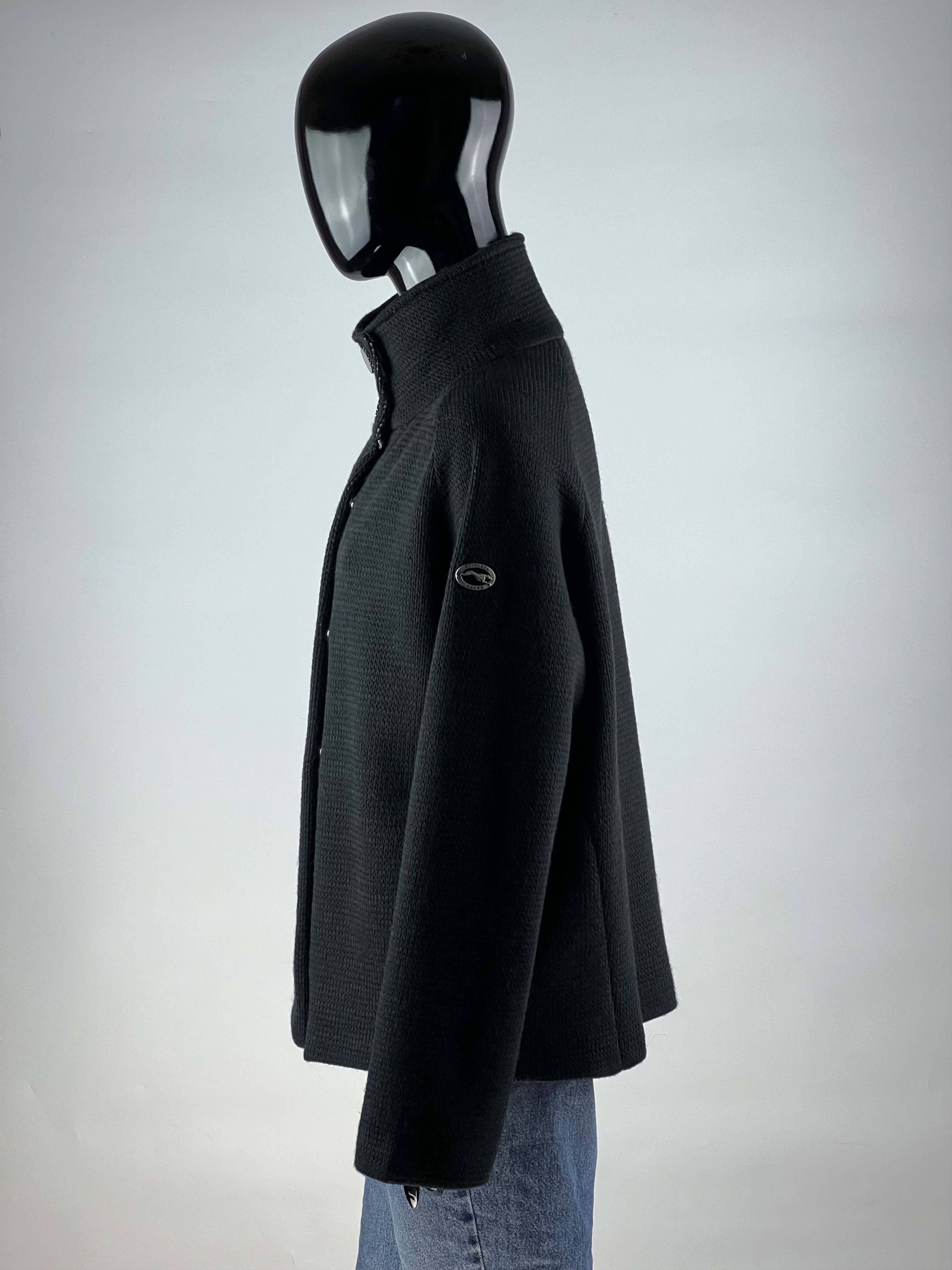 Other Etiqueta Negra Black Wool Jacket Size 44 Size M / US 6-8 / IT 42-44 - 2 Thumbnail
