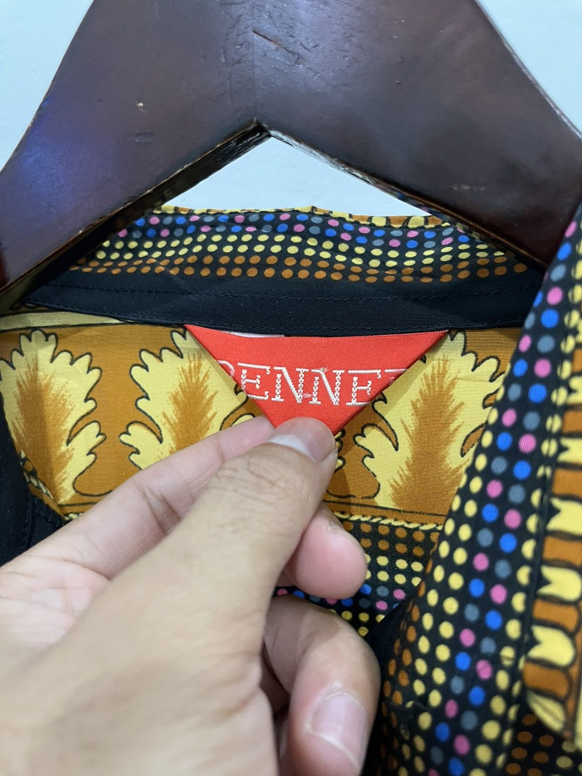 Japanese Brand Penner silk shirt Size M / US 6-8 / IT 42-44 - 3 Thumbnail