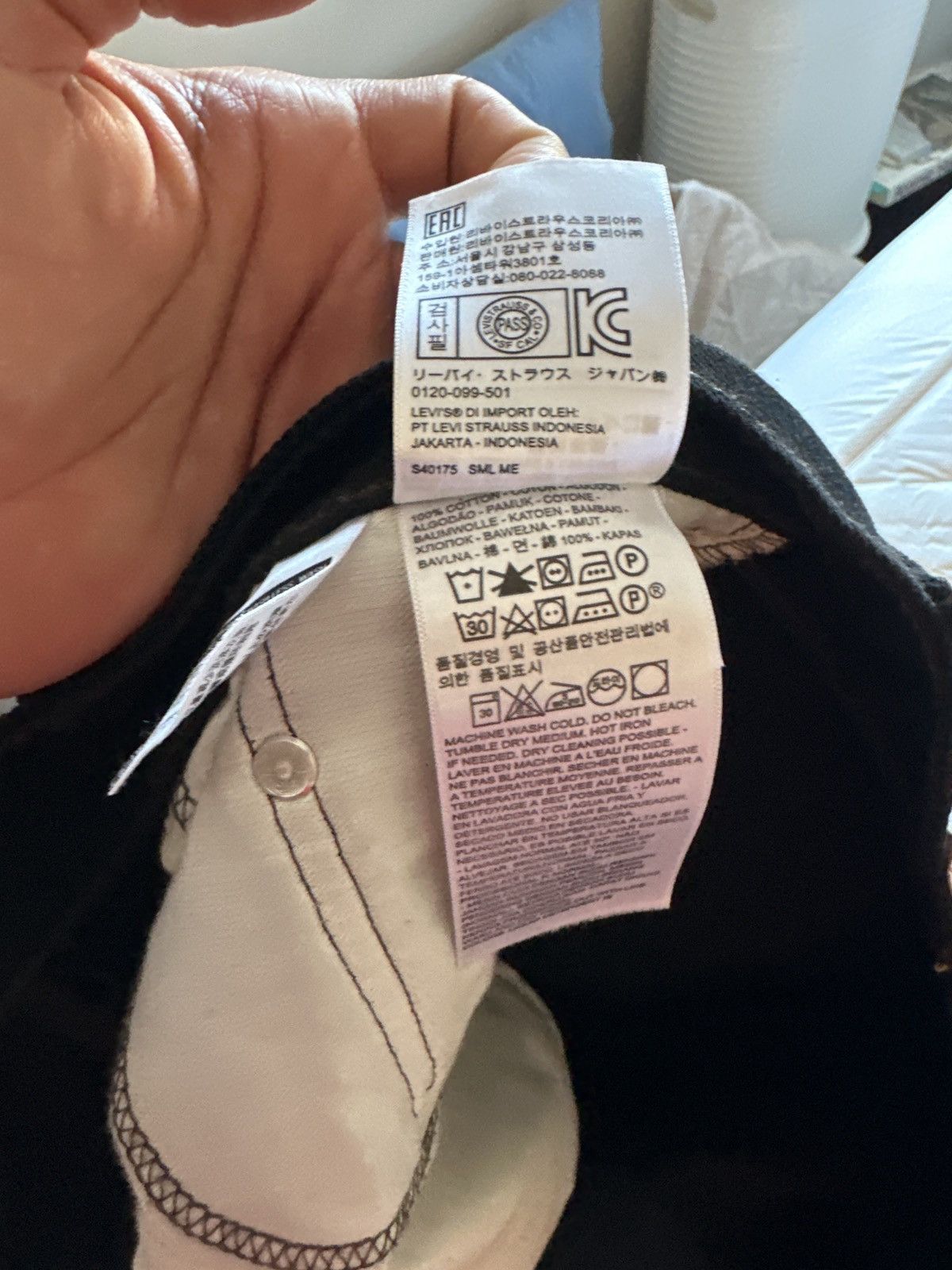 Levi's × Slumpy Kev Slumpy Kev Grim Reaper Jeans Size US 34 / EU 50 - 9 Thumbnail