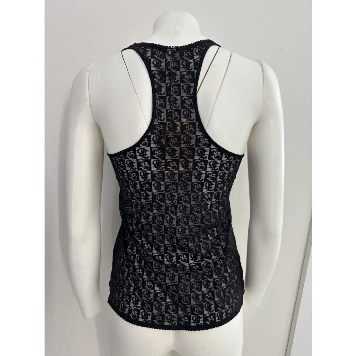 John Galliano John Galliano logo monogram tank Size L / US 10 / IT 46 - 4 Thumbnail