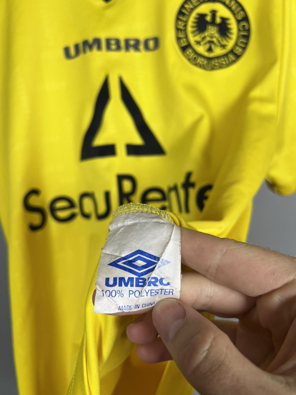 Umbro (L) RARE Umbro Berliner Tennis Club Borussia Vintage Size US L / EU 52-54 / 3 - 5 Thumbnail