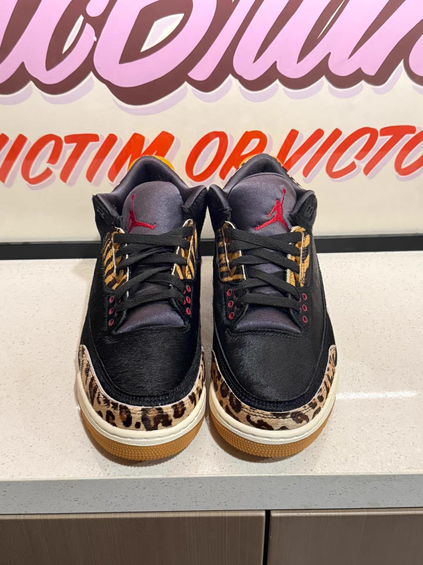 Nike Jordan Air Jordan 3 Retro "Zoo" leopard print Ｑ20 Size US 8 / EU 41 - 4 Thumbnail