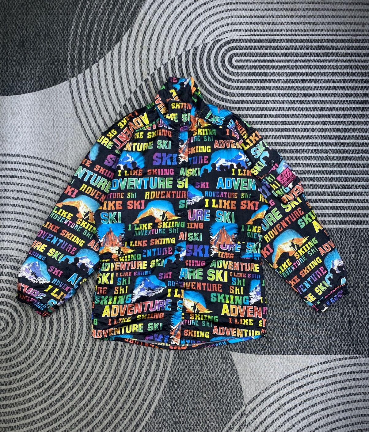Japanese Brand Vtg Steinebronn Sportcouture X Ski Multicolor Button Jacket Size US L / EU 52-54 / 3 - 2 Thumbnail