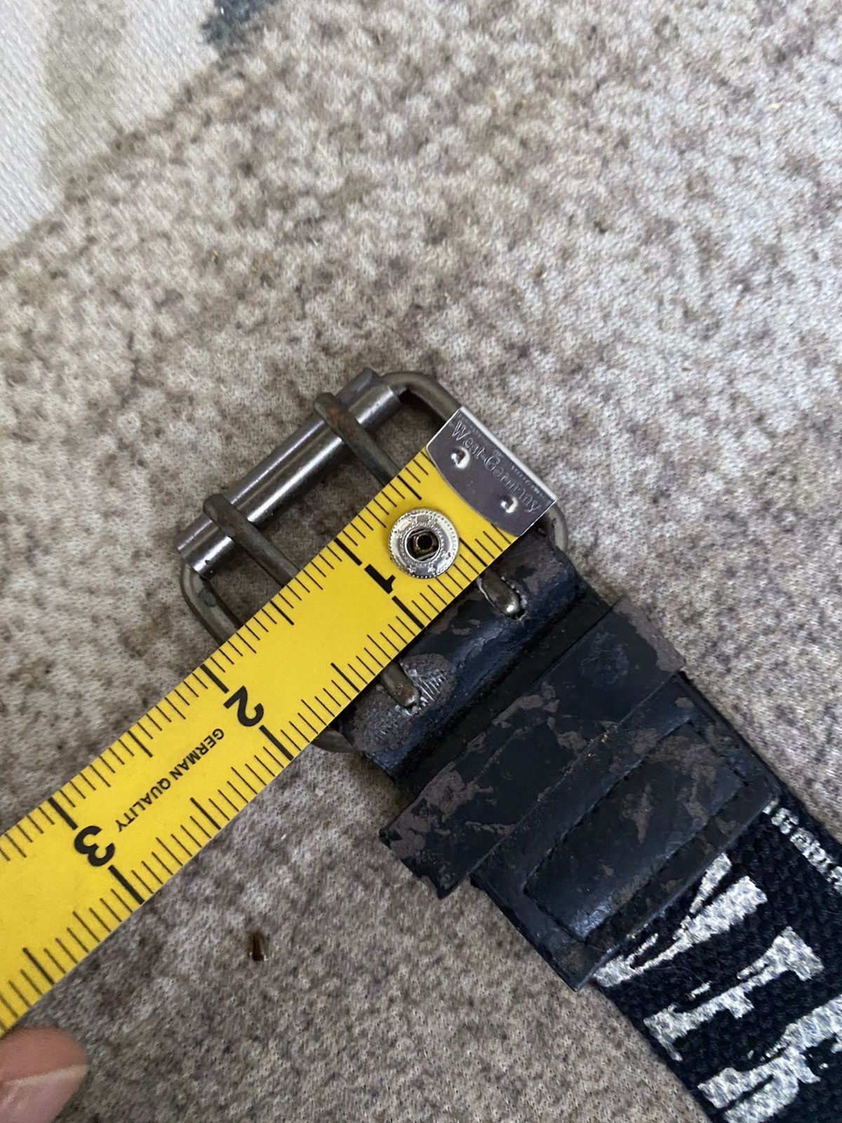Other Vintage Spellout Buckle Belt Size ONE SIZE - 10 Thumbnail