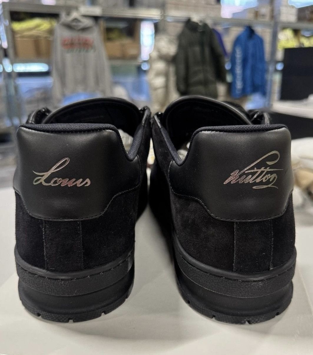 Louis Vuitton Louis Vuitton Uniform Sneakers - Black Suede. UK6. EU40 Size US 7 / EU 40 - 2 Thumbnail