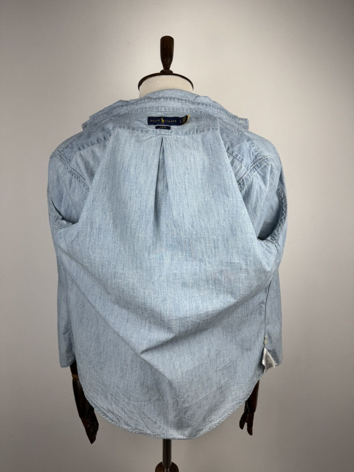 Ralph Lauren Men’s Vintage Ralph Lauren Denim Short Sleeve Shirt size L Size US L / EU 52-54 / 3 - 5 Thumbnail