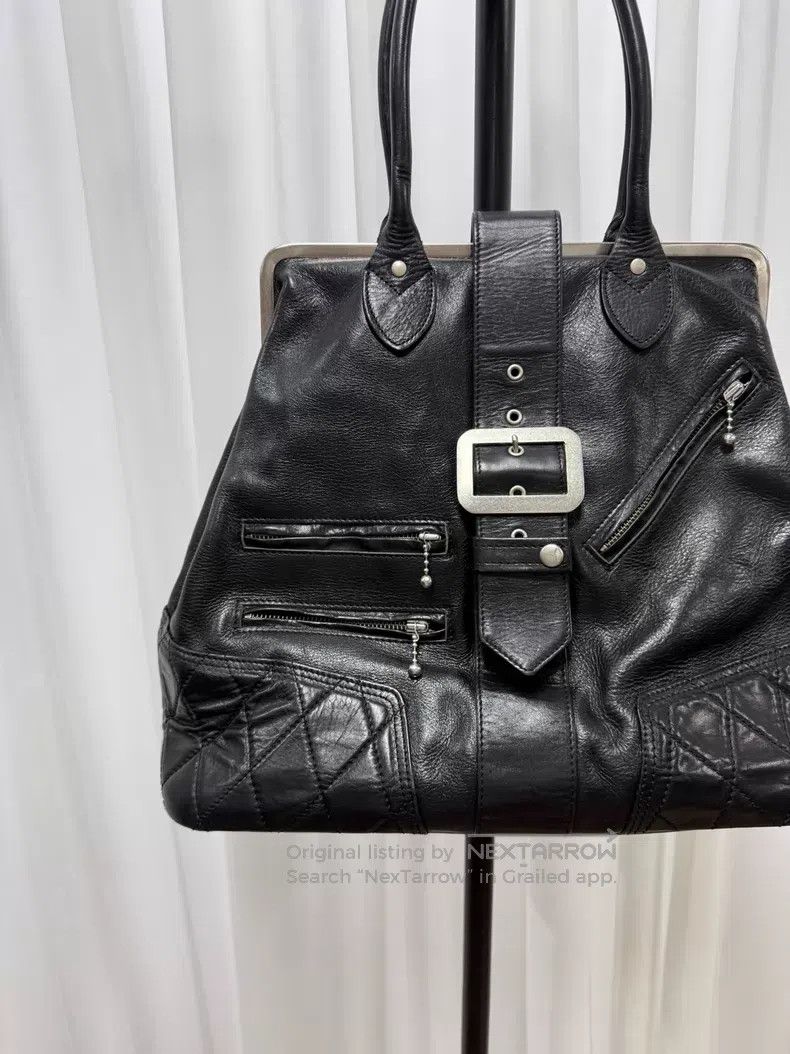 Junya Watanabe Junya Watanabe Motorcycle-style leather tote| Size ONE SIZE - 2 Thumbnail