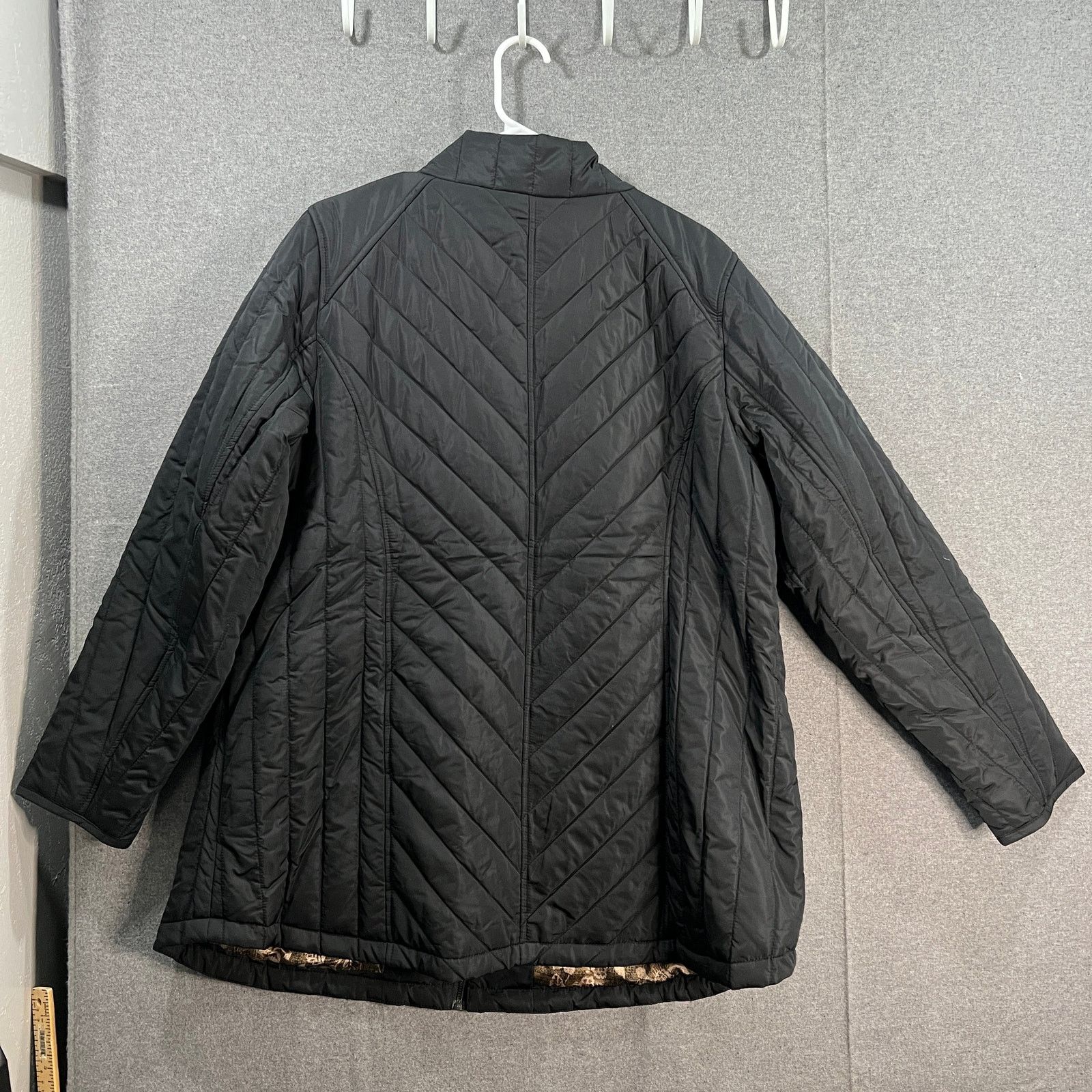 Other Isaac Mizrahi Live! Nylon Quilted Jacket Size XL / US 12-14 / IT 48-50 - 2 Thumbnail