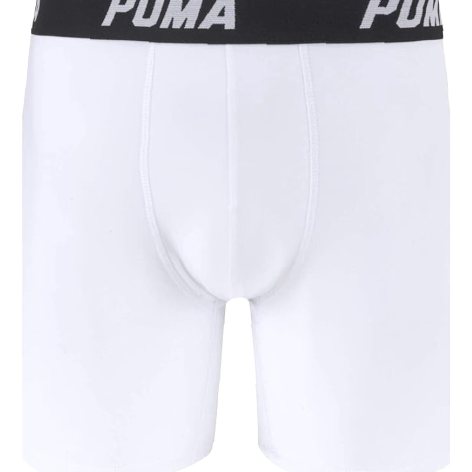 Puma PUMA Mens 3 Pack Performance Boxer Briefs Shirt Boxer Briefs Black Grey Small US Mens Size 36R - 3 Thumbnail