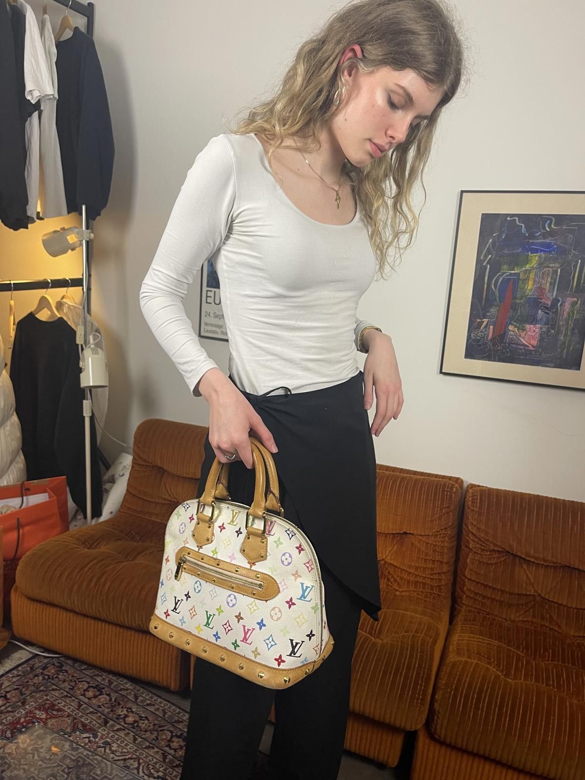 Louis Vuitton Louis Vuitton - Murakami Monogram Alma Handbag Size ONE SIZE - 2 Thumbnail