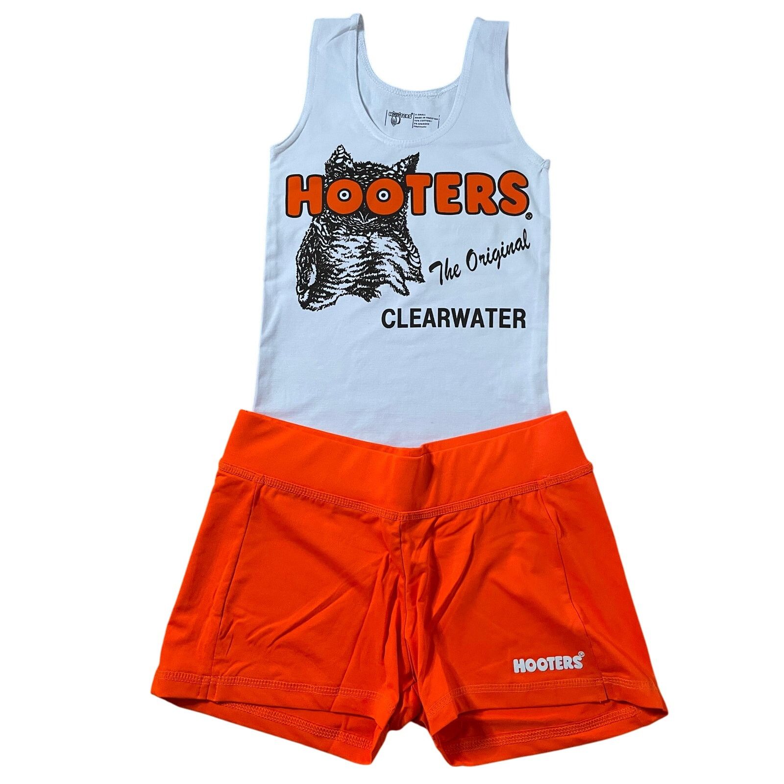 Other New Women's Hooters Uniform Tank Shorts Pouch Florida Xs Size XS / US 0-2 / IT 36-38 - 2 Thumbnail
