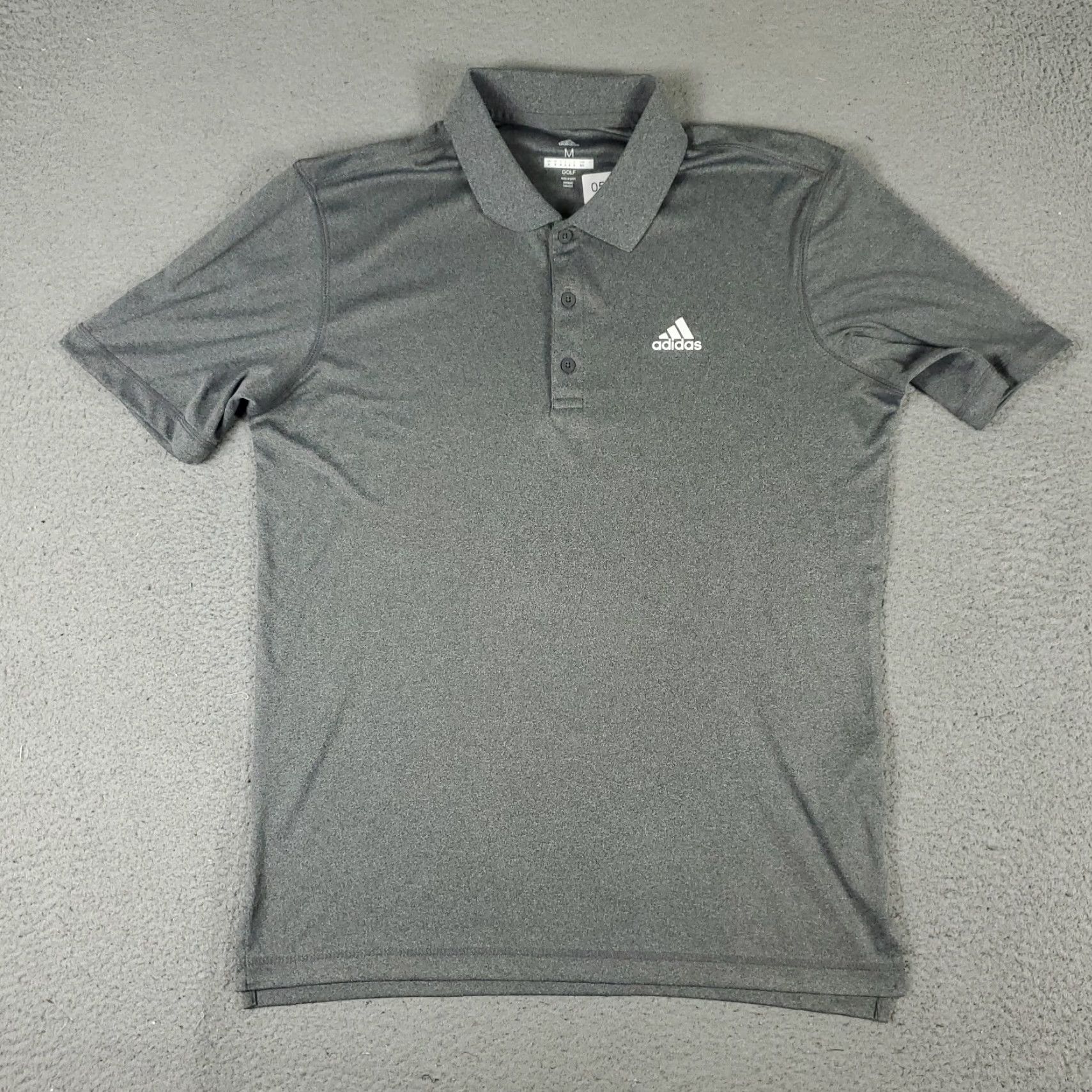 Adidas Adidas Polo Shirt Mens Size Medium Gray Golf Casual Short Sleeve Polo Shirt Mens Gray Adidas Polo Short Sleeve Casual Golf Size US M / EU 48-50 / 2 - 2 Thumbnail