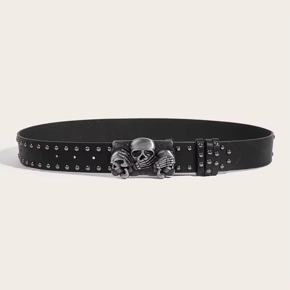 Japanese Brand × Vintage Gothic Skull Head Belt Size ONE SIZE - 2 Thumbnail