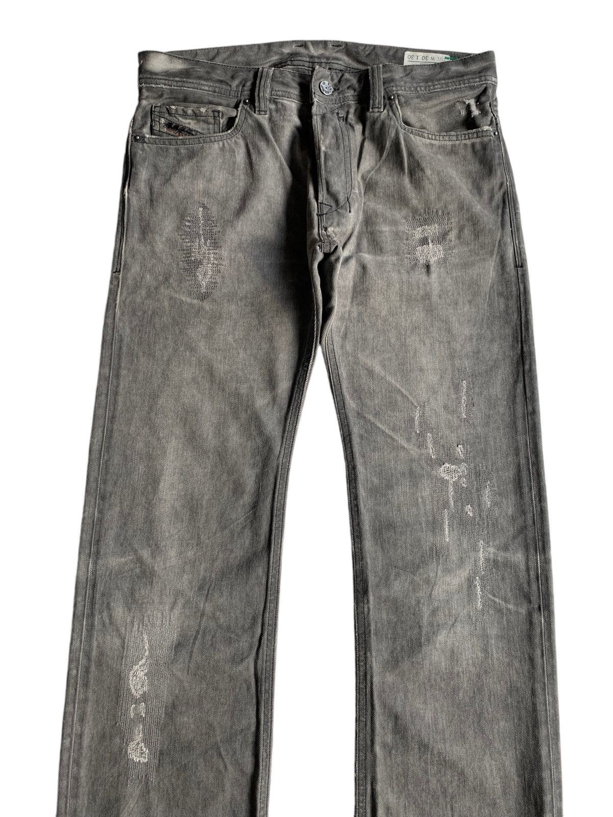 If Six Was Nine × Japanese Brand DIESEL SAFADO PUNK STYLE DISTRESSED DENIM MADE IN ITALY☠️ Size US 33 - 5 Thumbnail