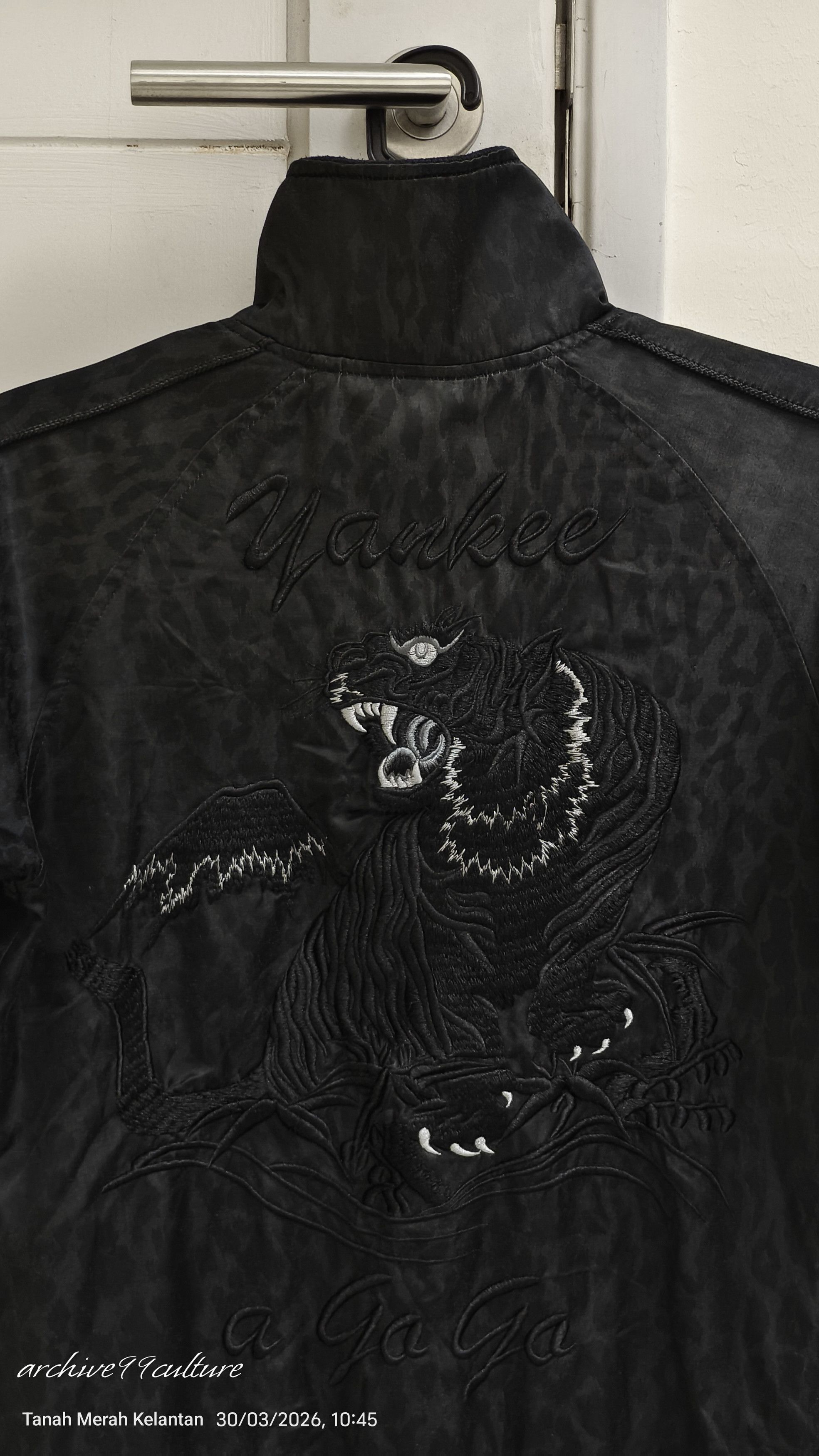 Japanese Brand Vintage Yankee A Go Go "Tiger" Sukajan Track Jacket embroid Size US XS / EU 42 / 0 - 3 Thumbnail