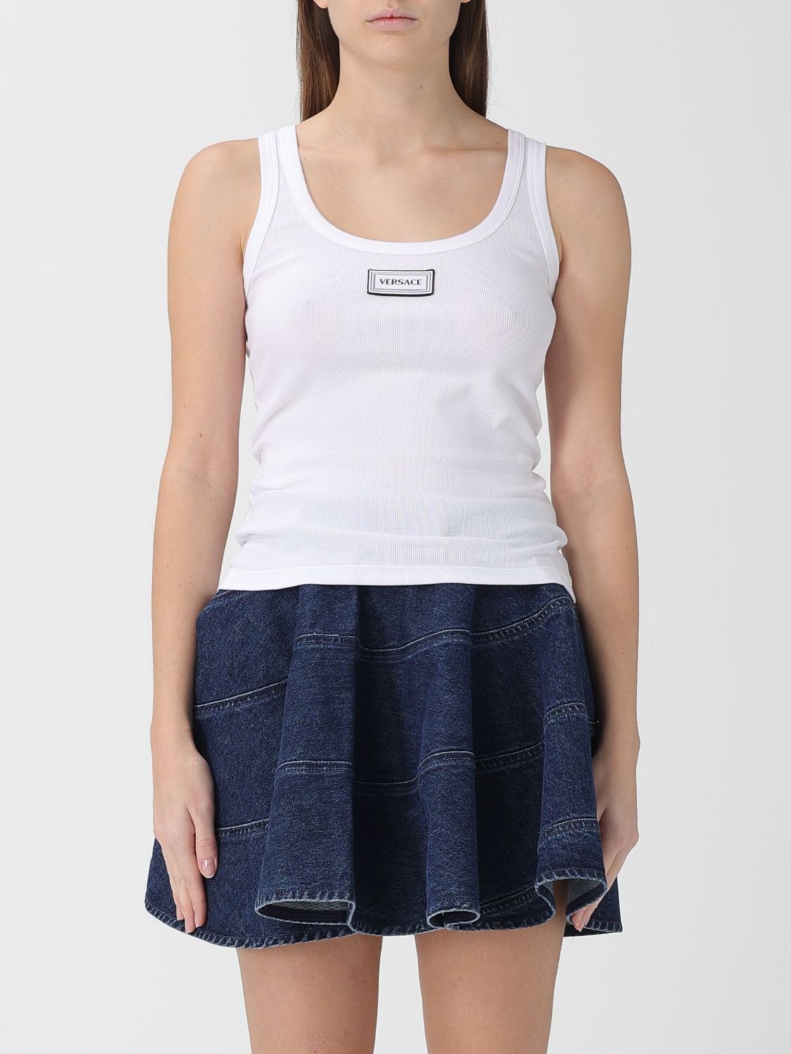 Versace Versace T-Shirt Woman White Size M / US 6-8 / IT 42-44 - 1 Thumbnail