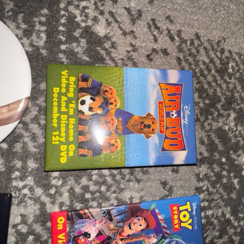 Disney Y2K Disney Movie Promo Pinback Buttons Bundle Lot of 4 Size ONE SIZE - 3 Thumbnail