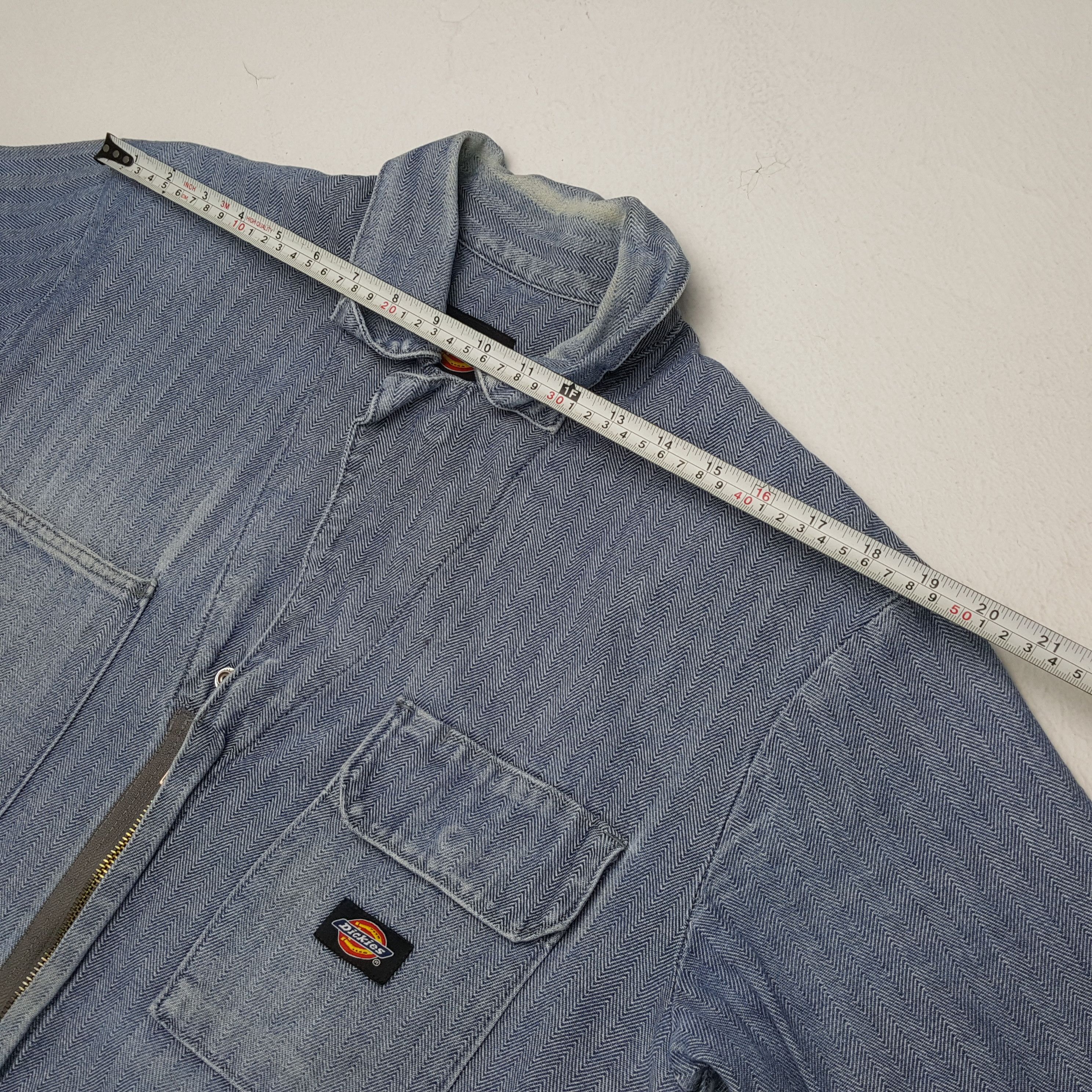 Dickies × Stussy × Vintage Vintage DICKIES x Stussy Streetwear Custom Coverall Jacket Size US M / EU 48-50 / 2 - 9 Thumbnail