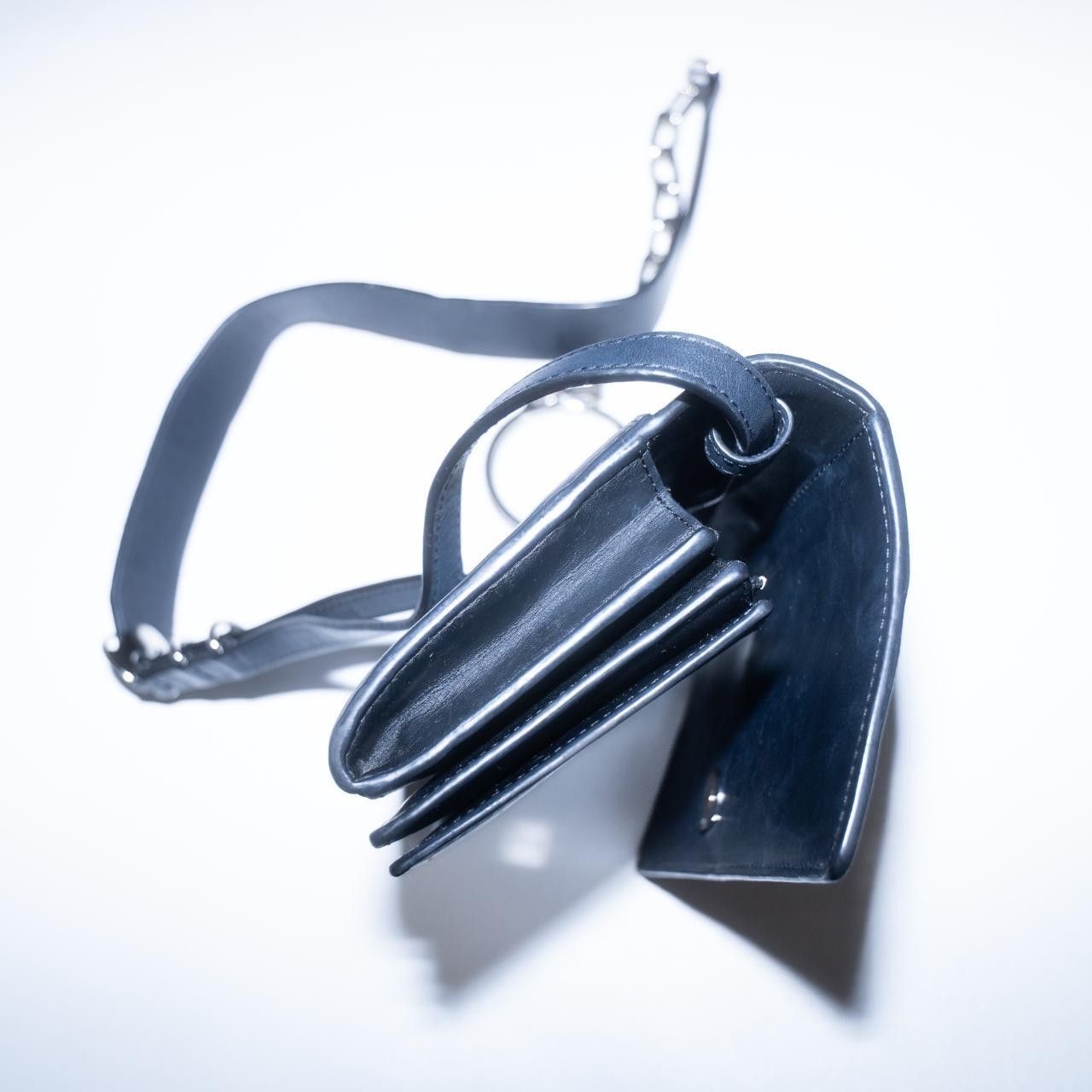 Alexander Wang Alexander Wang Patchwork Suede Leather Chain Shoulder Bag Size ONE SIZE - 4 Thumbnail