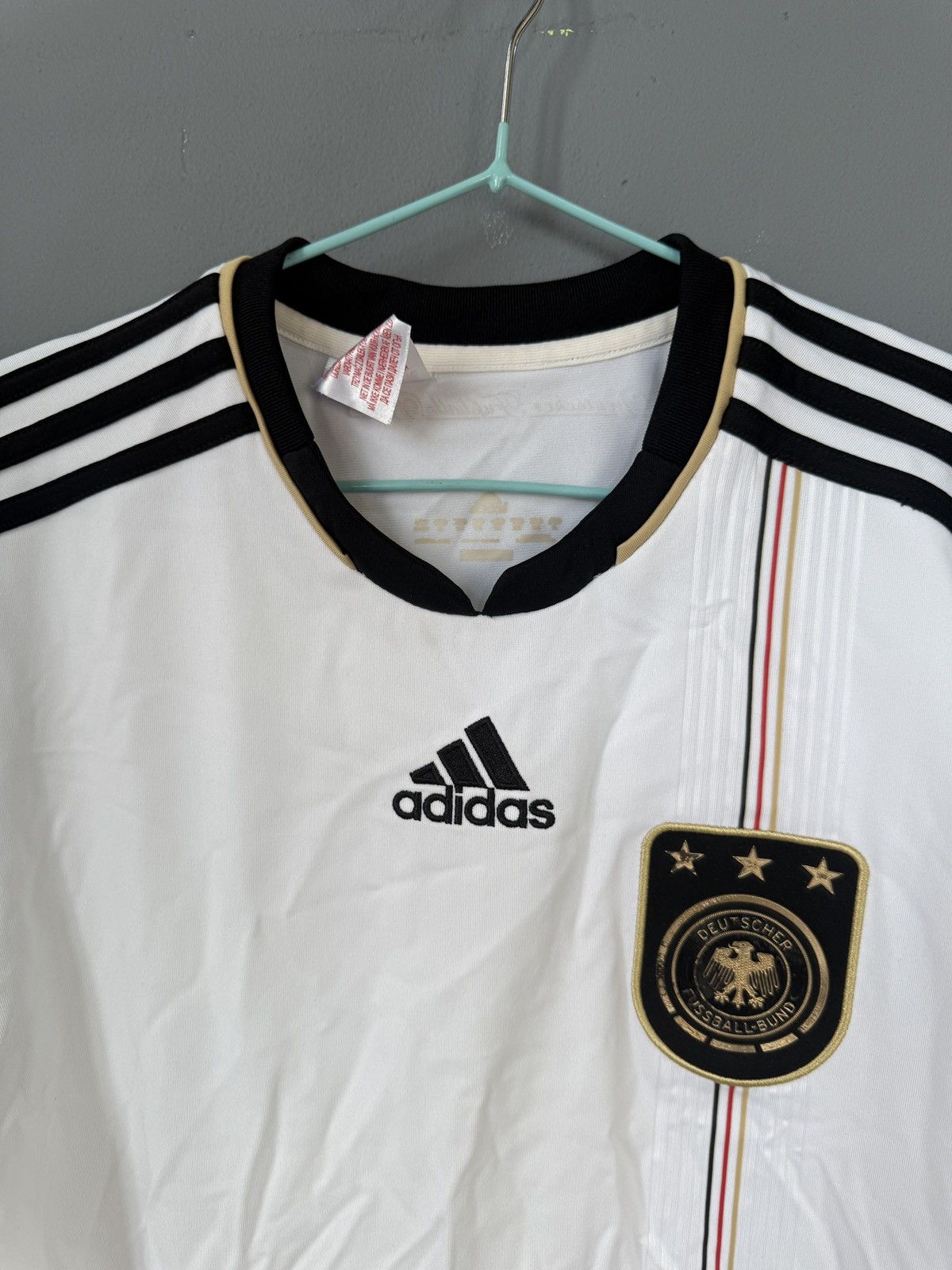 Adidas Vintage 2009 Adidas Germany Soccer Jersey Size US M / EU 48-50 / 2 - 3 Thumbnail
