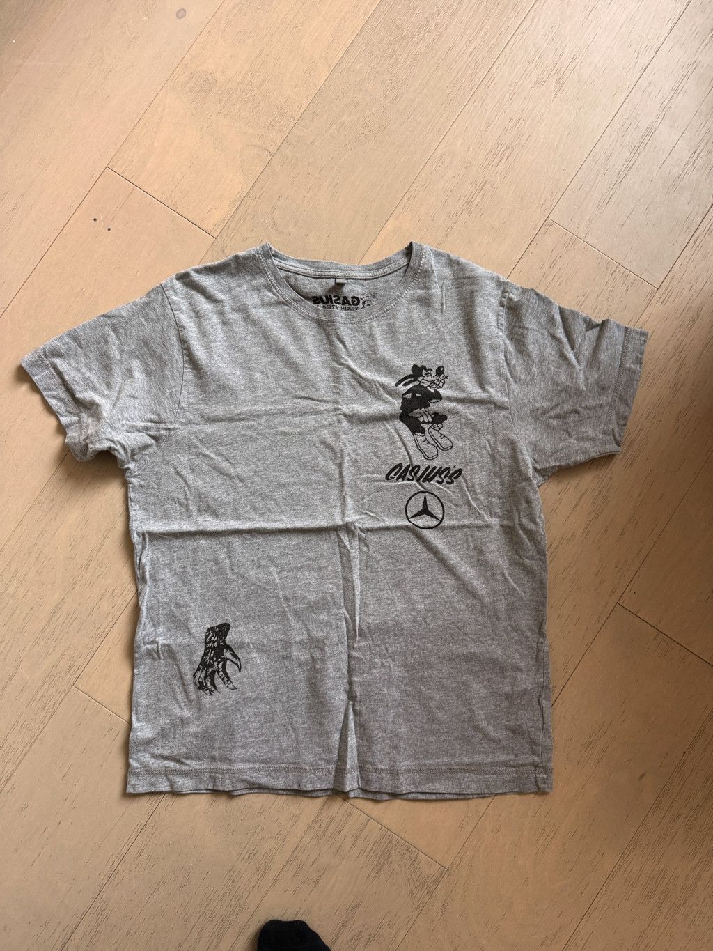 Other GASIUSS Heather Grey Pizza T-Shirt Size US L / EU 52-54 / 3 - 1 Thumbnail
