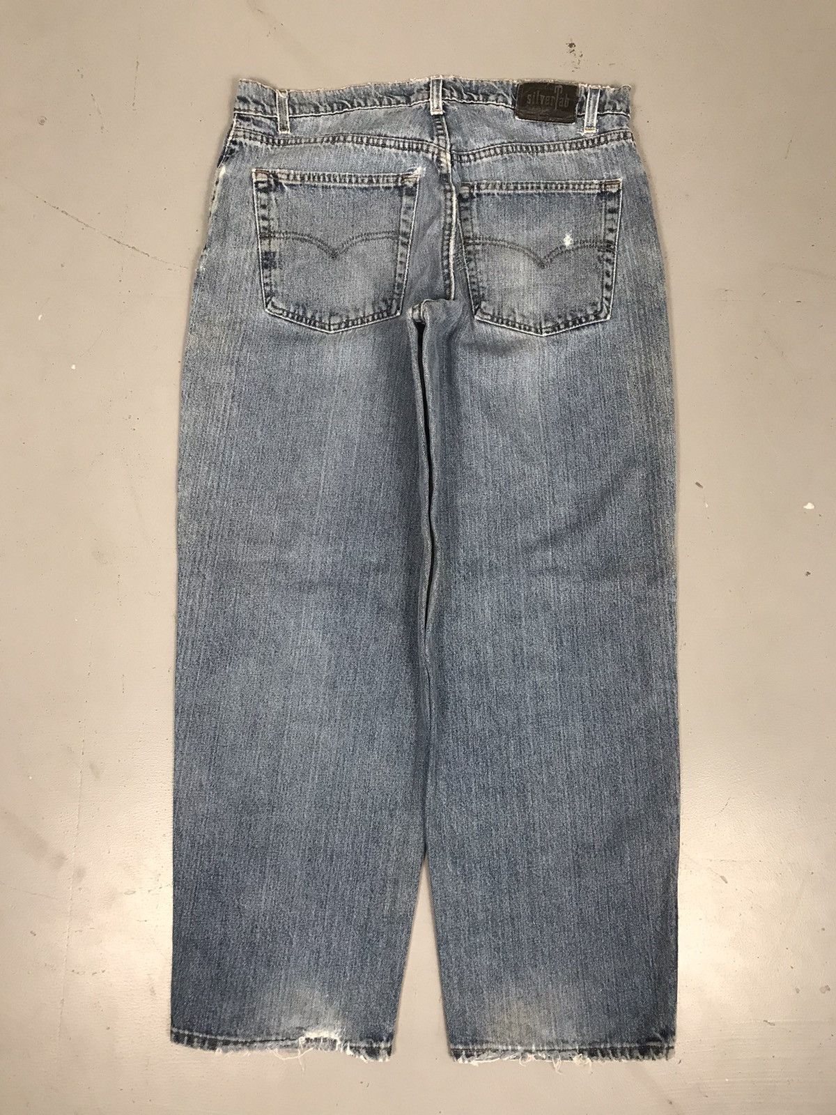 Levi's × Vintage Vintage Levi’s silver tab denim Size US 35 - 8 Thumbnail