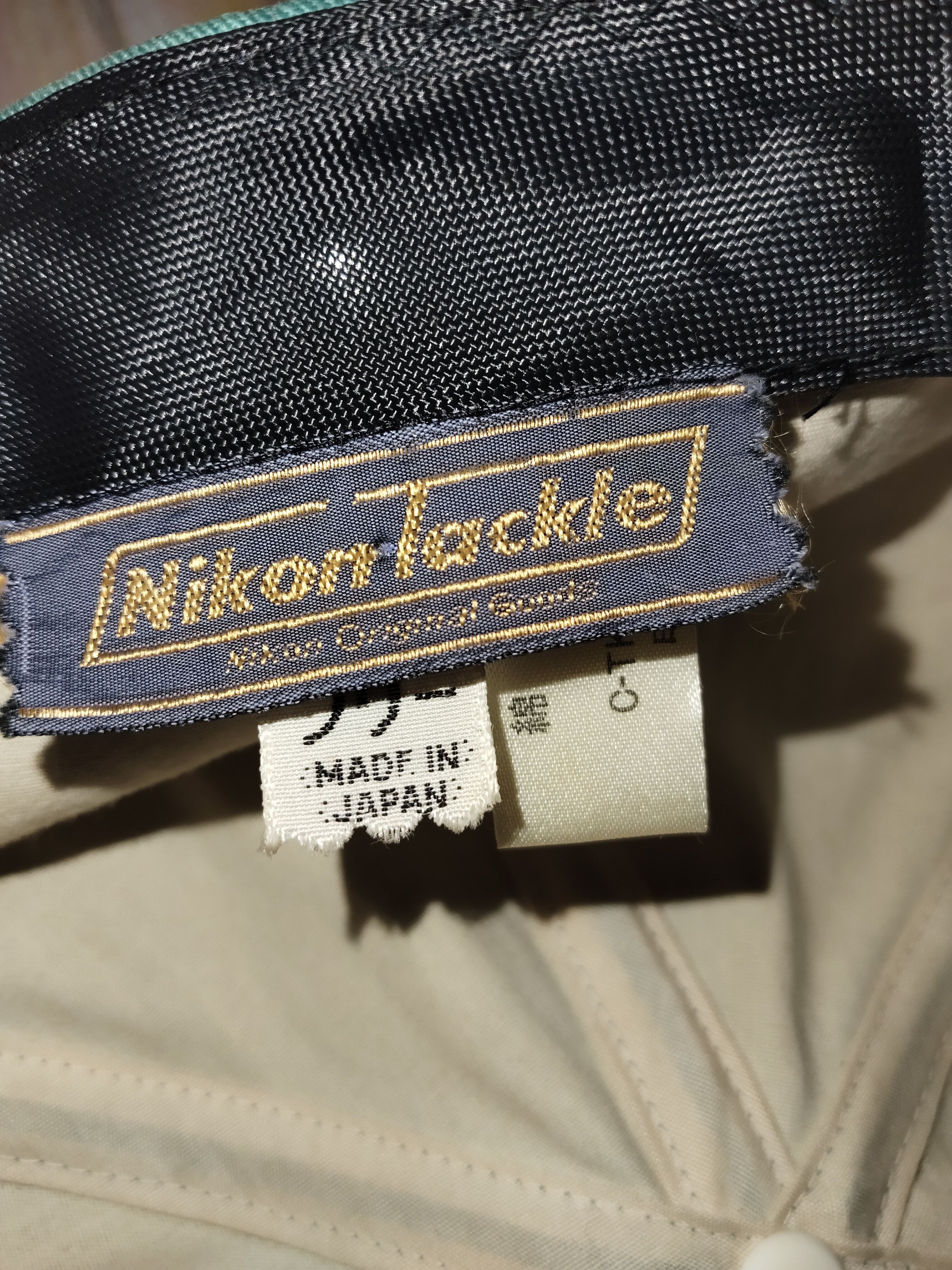Vintage Vintage NIKON Big Logo 7Panel Cap Size ONE SIZE - 8 Thumbnail