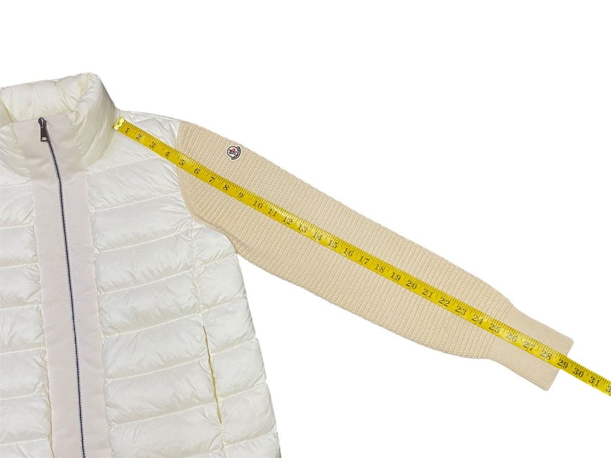 Moncler Moncler Knit Wool Sleeves Puffer Jacket Size S / US 4 / IT 40 - 21 Thumbnail