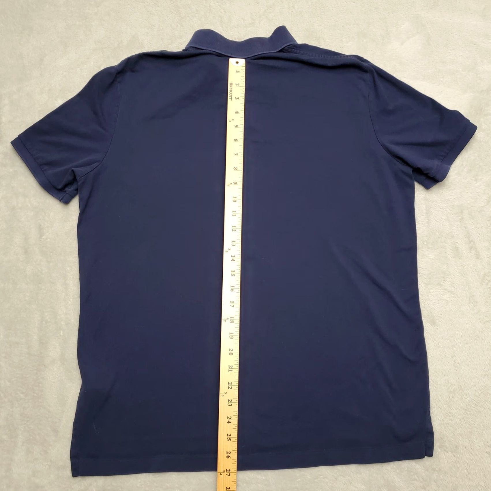 Polo Ralph Lauren Polo Ralph Lauren Shirt Mens L Blue Short Sleeve Collar Classic Fit Casual Size US L / EU 52-54 / 3 - 7 Thumbnail
