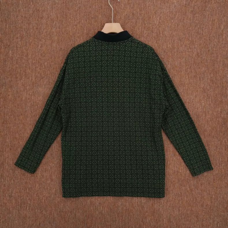 Loewe LOEWE Full print LOGO Polo knit shirt Size XS / US 0-2 / IT 36-38 - 2 Thumbnail