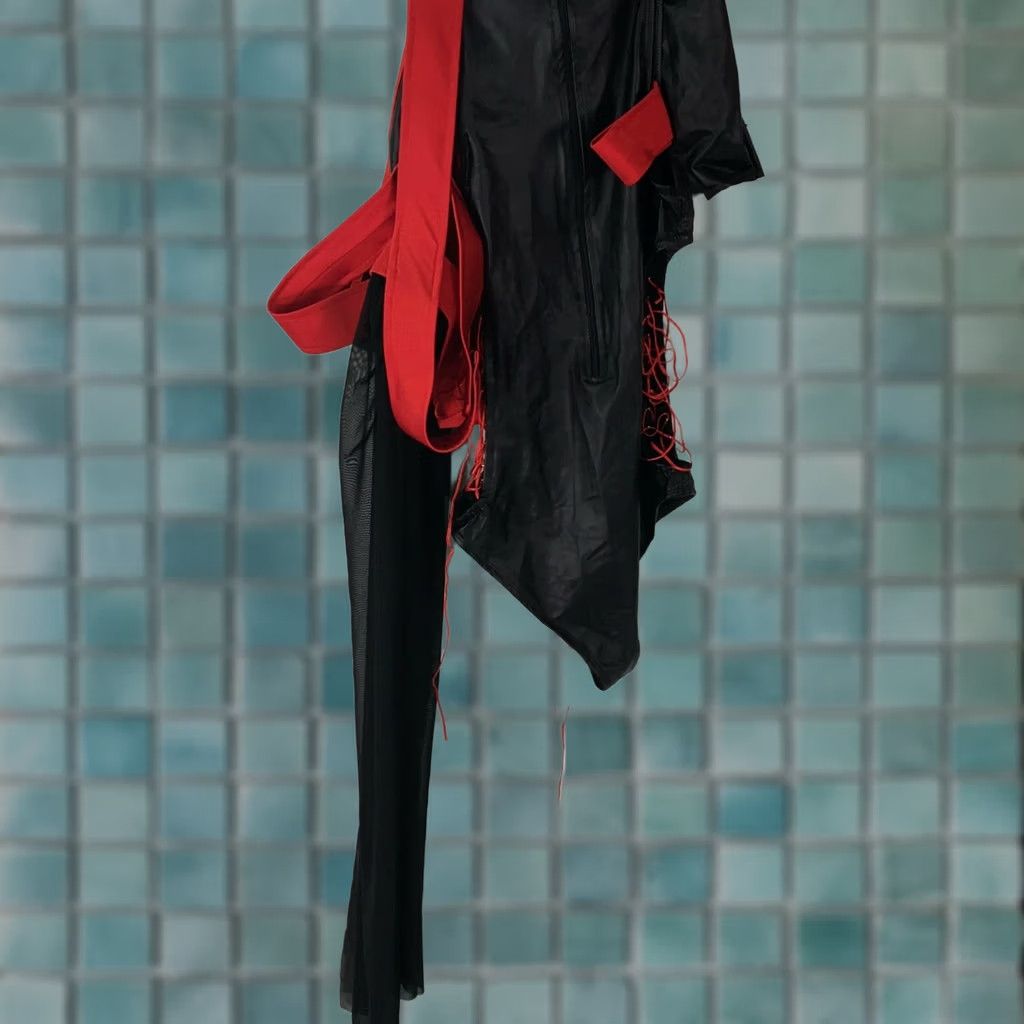 Vintage Forplay Adult Womens Halloween Witch Robe Complete Outfit Set Red Small Size ONE SIZE - 1 Thumbnail