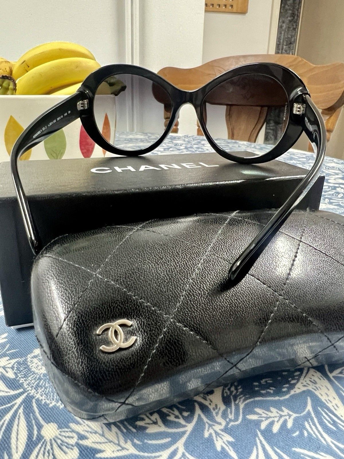 Chanel Chanel CH5372 Women’s Butterfly Authentic Sunglasses Size ONE SIZE - 4 Thumbnail