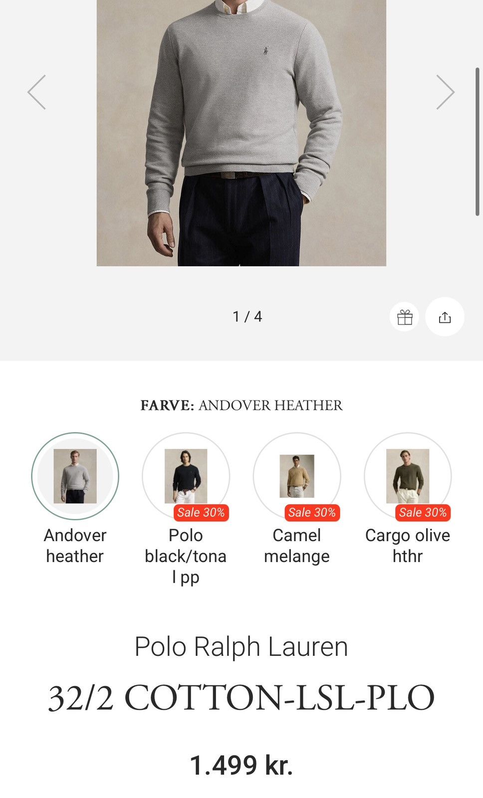Polo Ralph Lauren Polo Ralph Lauren Sweatshirt Size US S / EU 44-46 / 1 - 6 Thumbnail