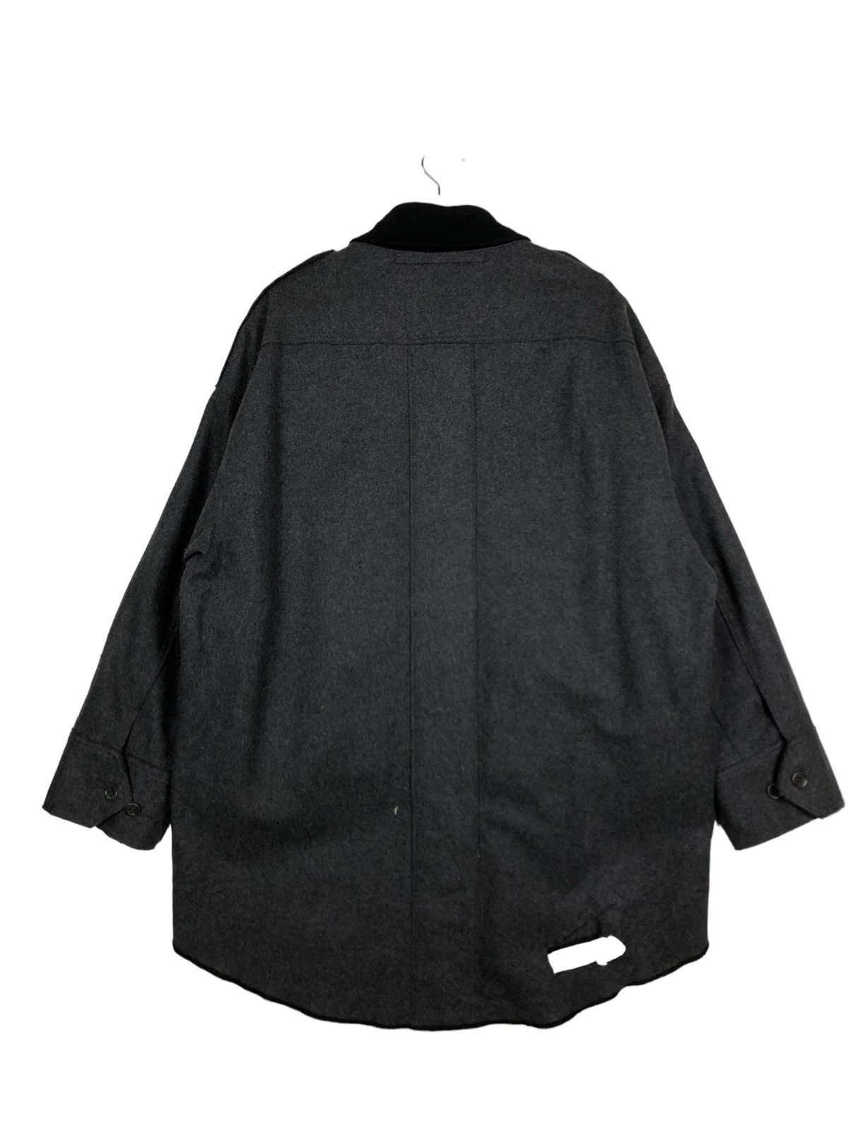 Prada 🔥 PRADA WOOL ANORAK ZIPPER HIGHCOLAR JACKET MADE IN ITALY Size US M / EU 48-50 / 2 - 8 Thumbnail