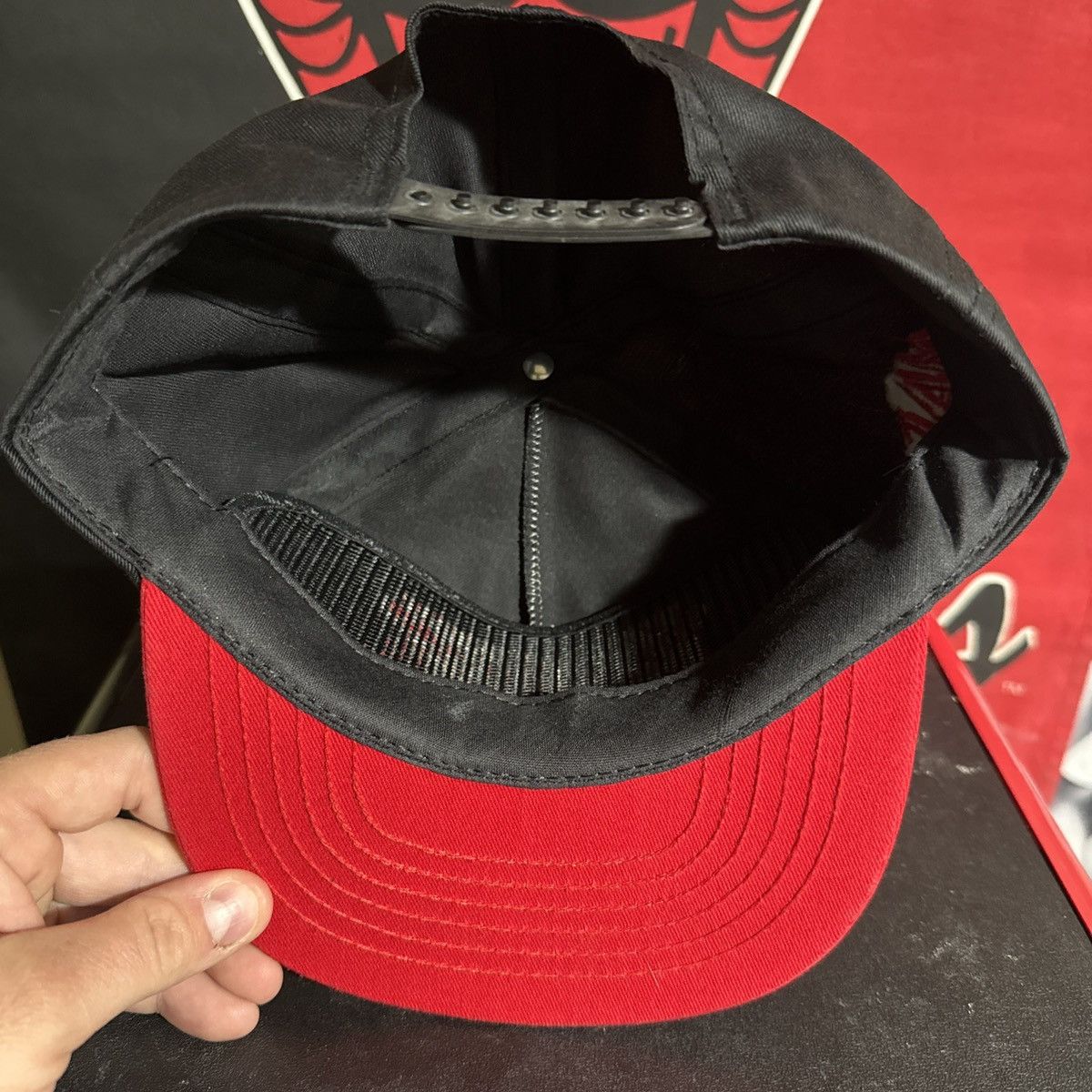 Other Vtg Bernstein Mac Tools Racing Snapback Hat Made In USA Size ONE SIZE - 6 Thumbnail