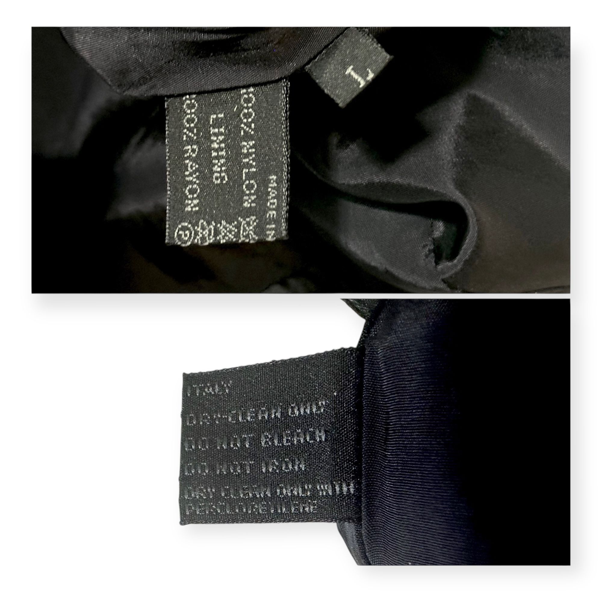 Prada Prada Archival 90s Tech Nylon Mini Skirt L Navy Size 27" / US 4 / IT 40 - 4 Thumbnail