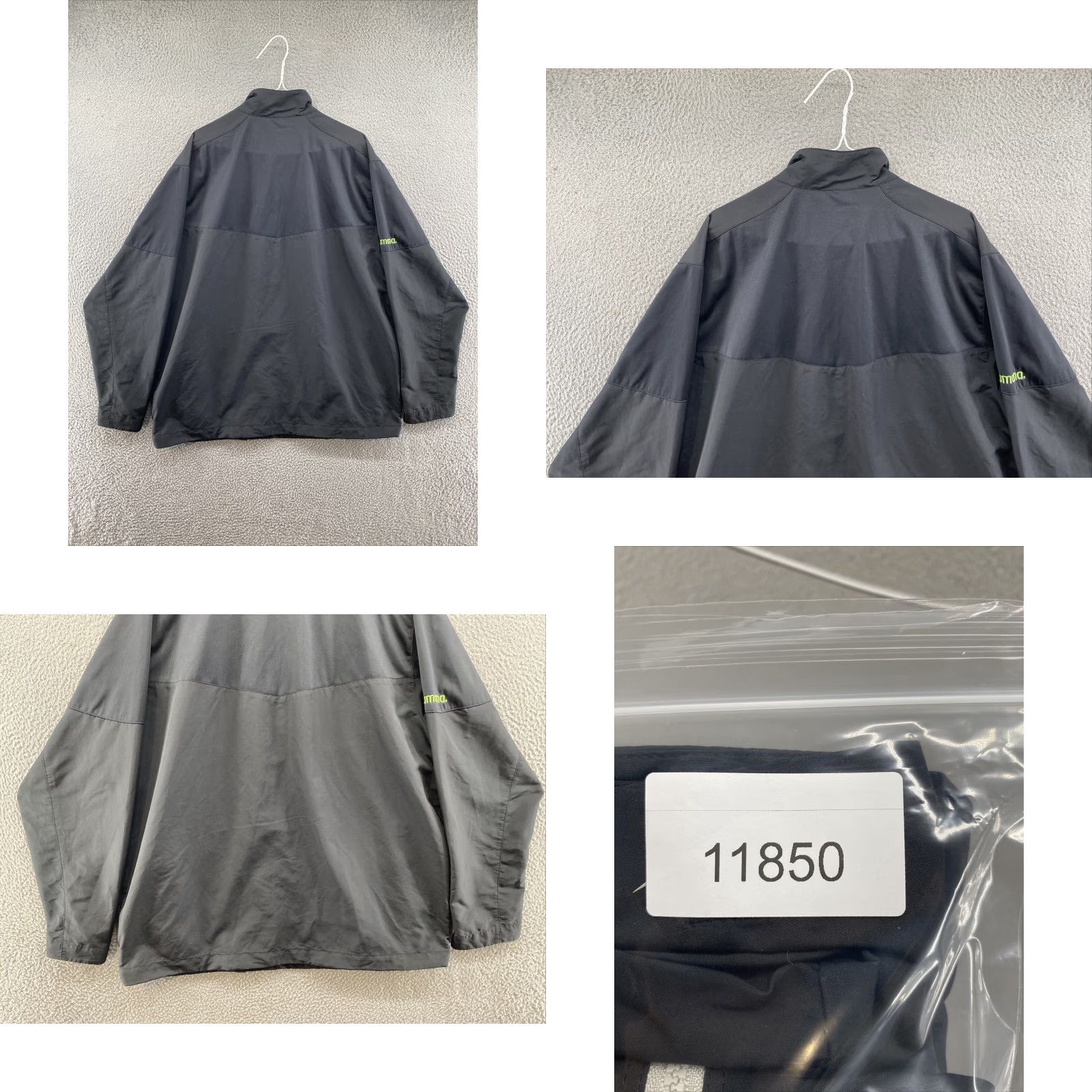 Nike Nike Windbreaker Jacket 1/4 Zip XL Black Men's Golf Outing 2012 Mike McCarthy Celebrity Size US XL / EU 56 / 4 - 8 Thumbnail