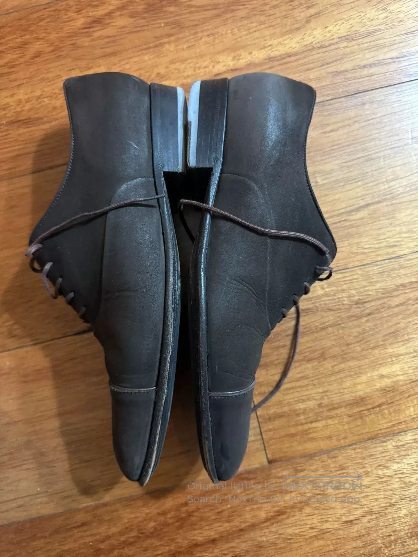J.M. Weston JM.WESTON Suede Dress Shoes for Men. Size US 7 / EU 40 - 3 Thumbnail