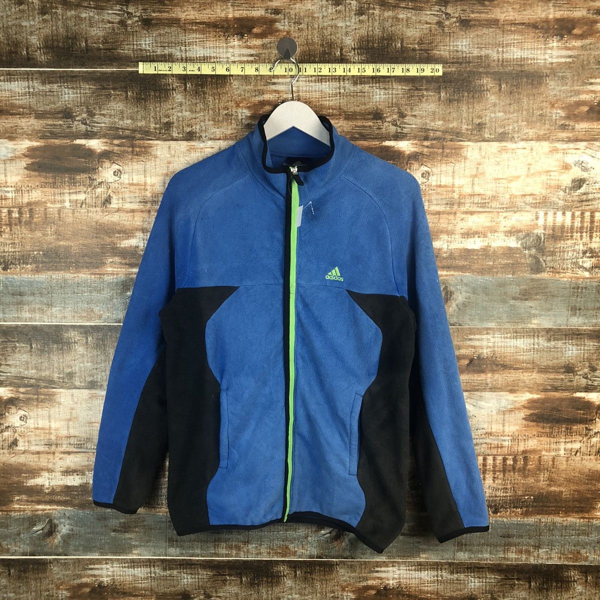 Adidas Adidas Blue Sweater fleece #A1290 Size US M / EU 48-50 / 2 - 1 Thumbnail