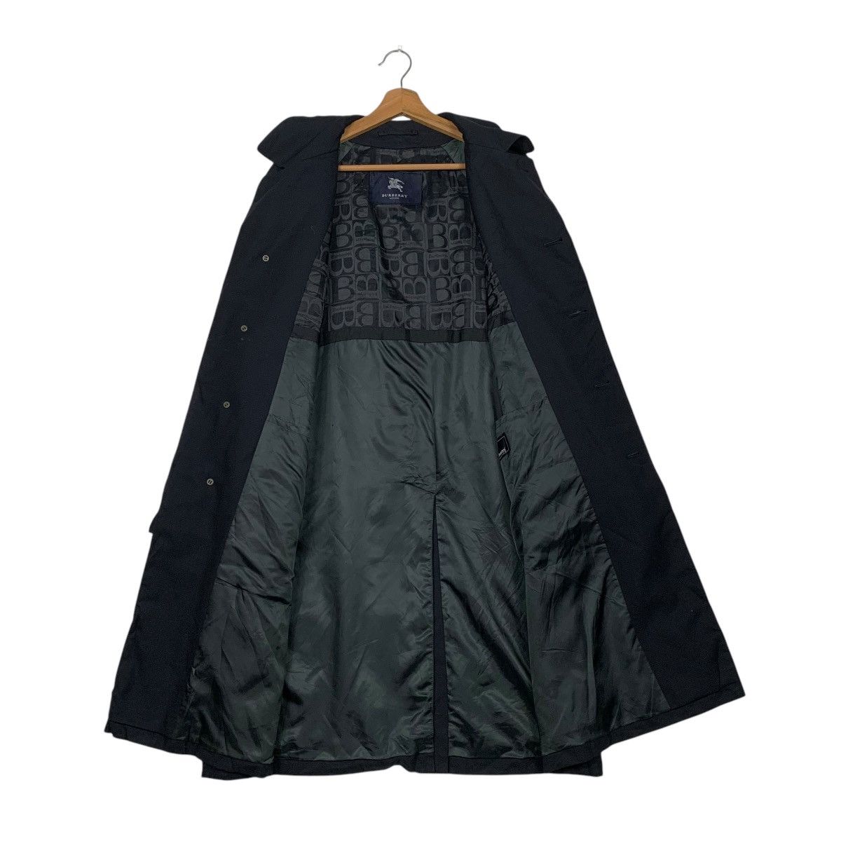 Burberry Vintage Burberry London Wool Trench Coat Size US L / EU 52-54 / 3 - 12 Thumbnail