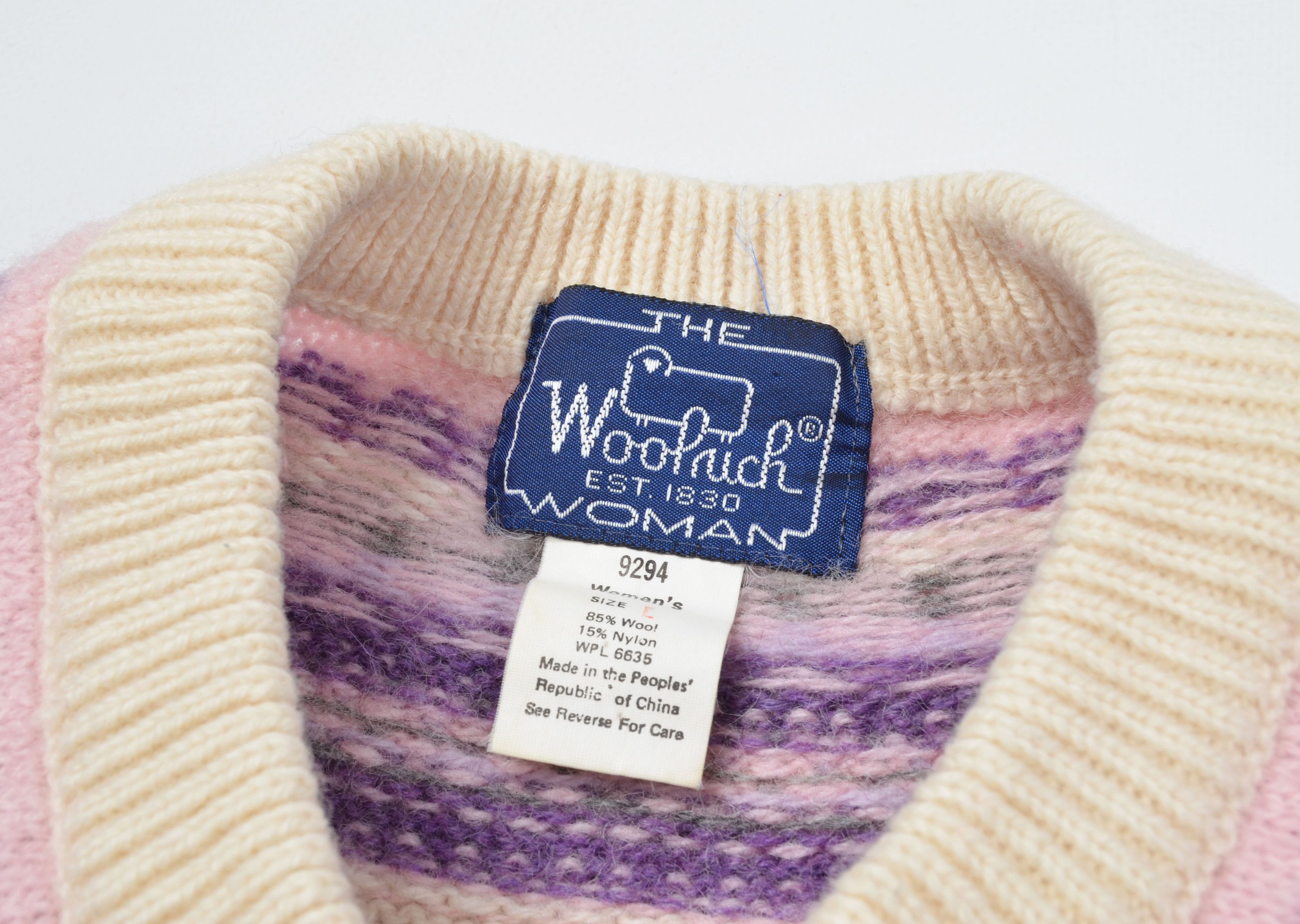 Woolrich Woolen Mills Woolrich 90's Heart's Cute Cottagecore Wool Blend Cardigan Size L / US 10 / IT 46 - 5 Thumbnail