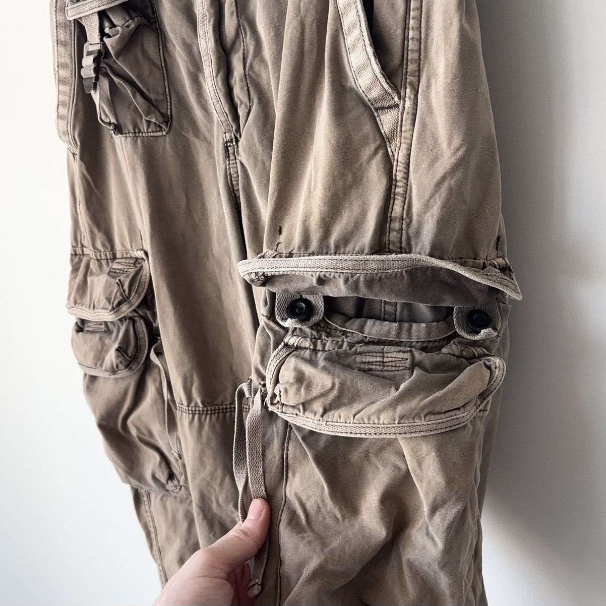 Polo Ralph Lauren Vintage Cargo Pants Paratrooper Utility Combat Military Size US 32 / EU 48 - 5 Thumbnail