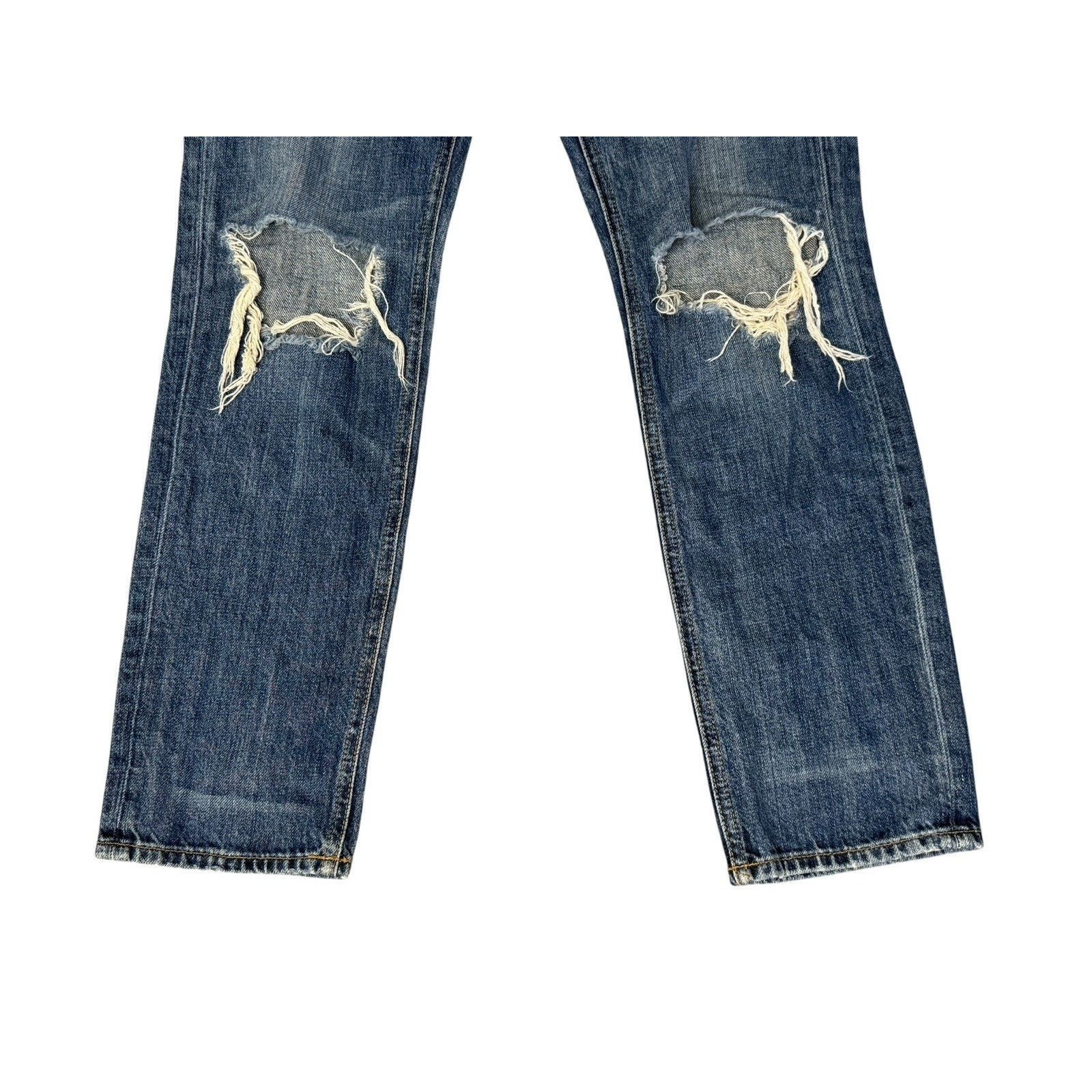 Rag & Bone RAG & BONE For Intermix Boyfriend Jeans Buckley Blue Sz 24 Size 24" / US 00 / IT 34 - 3 Thumbnail