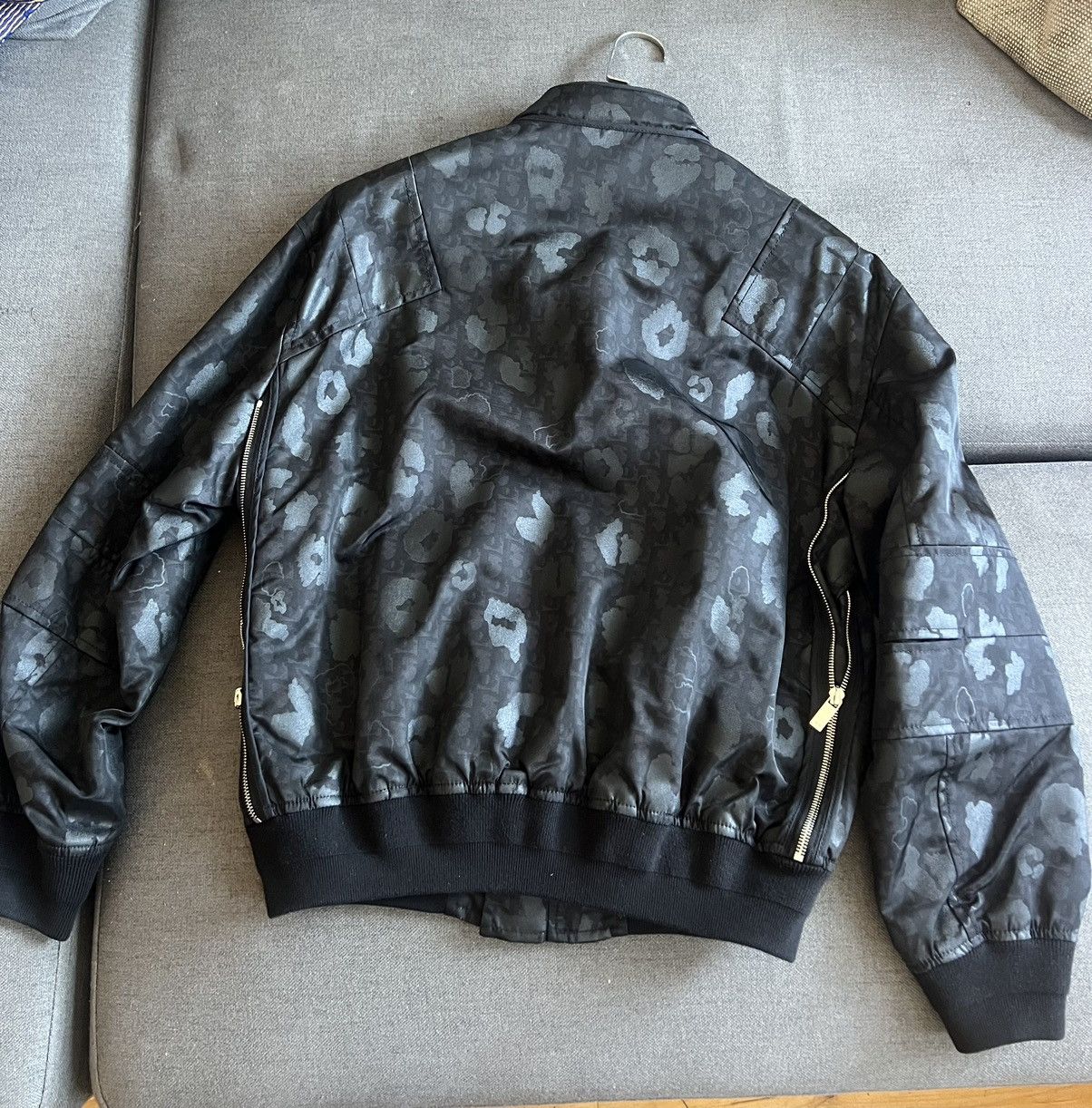 Dior DIOR men Safari Oblique Bomber Jacket Size US M / EU 48-50 / 2 - 3 Thumbnail