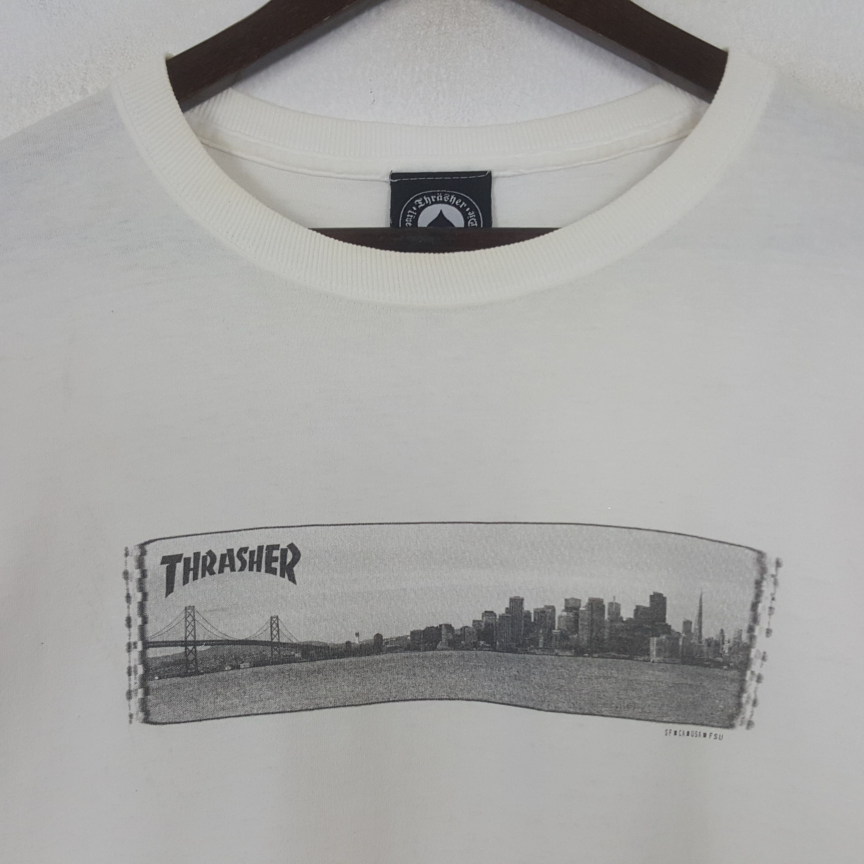 Thrasher Vintage Thrasher Magazine American Musical Band Tshirt Size US L / EU 52-54 / 3 - 4 Thumbnail