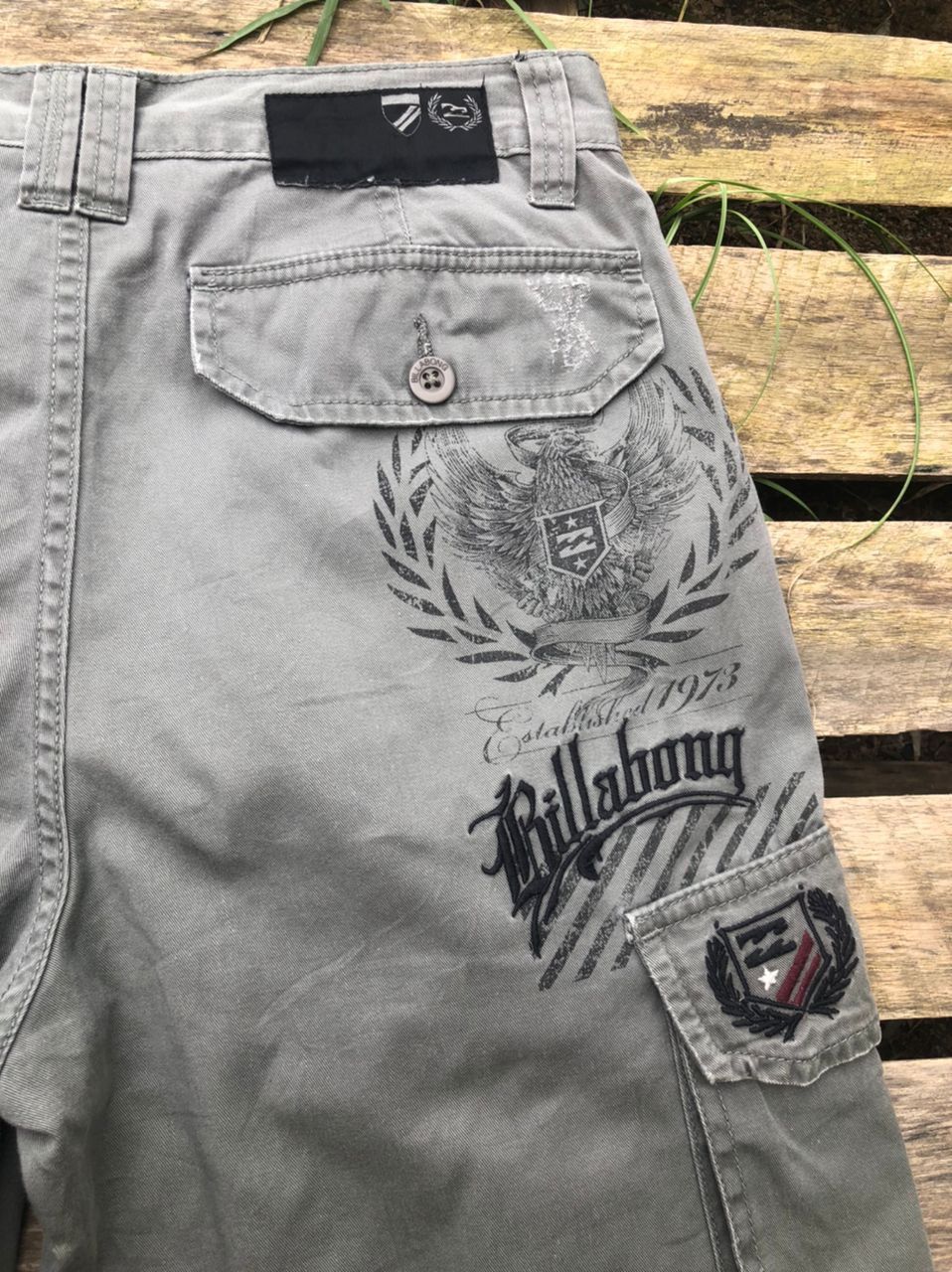 Billabong × Vintage Crazy Y2K Vintage Billabong Cargo Pants Size US 30 / EU 46 - 6 Thumbnail