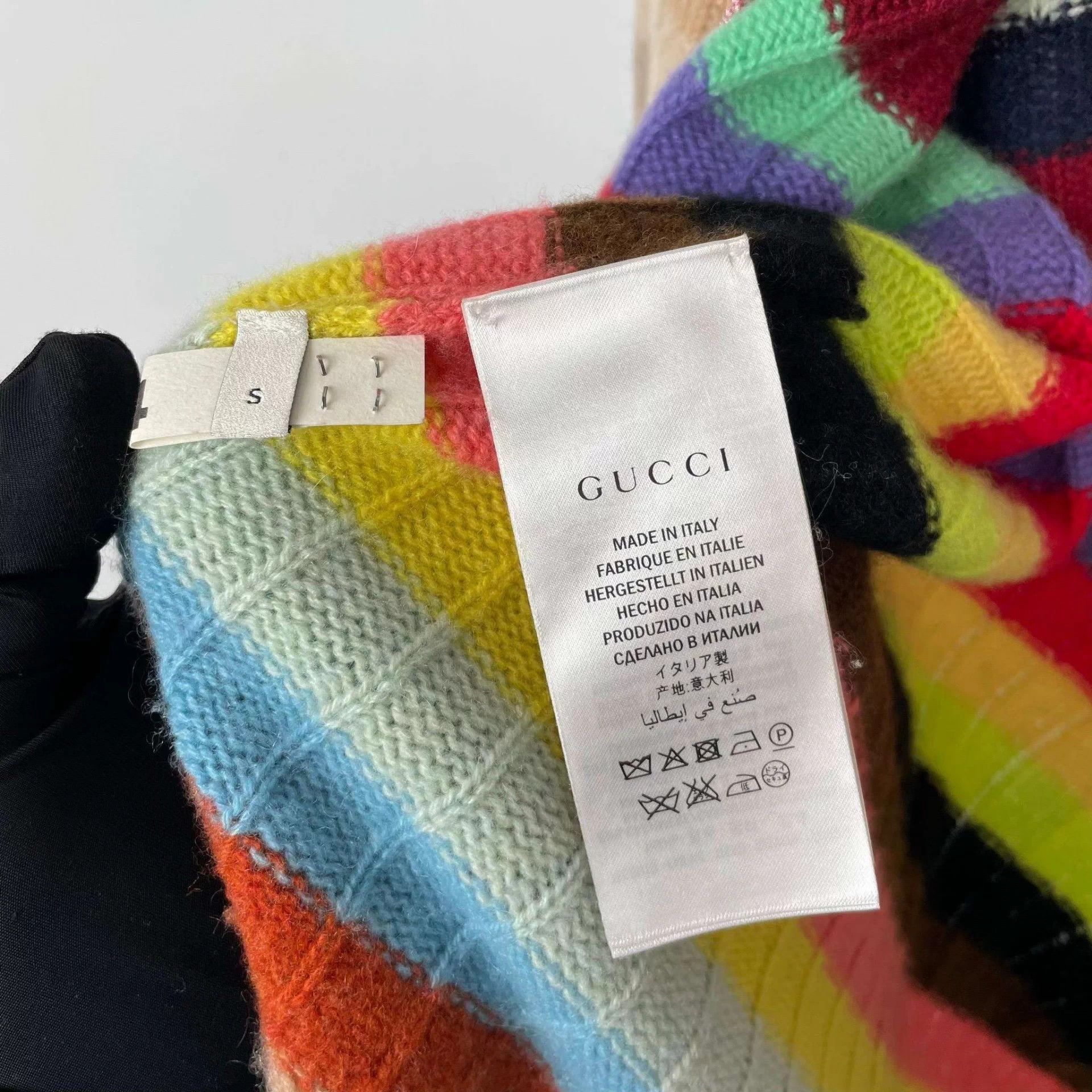 Gucci Gucci colorful knit sweater Size S / US 4 / IT 40 - 4 Thumbnail