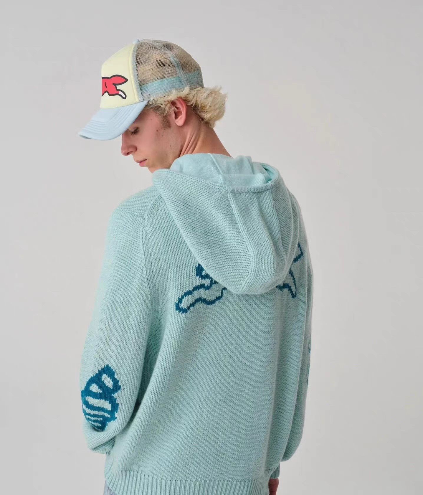 Billionaire Boys Club BILLIONAIRE BOYS CLUB Long-Sleeve Hooded Knit Sweater Size US L / EU 52-54 / 3 - 5 Thumbnail