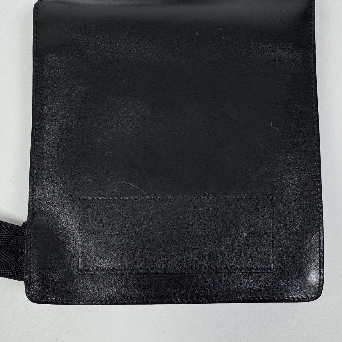 Prada Prada SS1999 Black Leather Crossbody Sling Holster Bag Size ONE SIZE - 8 Thumbnail